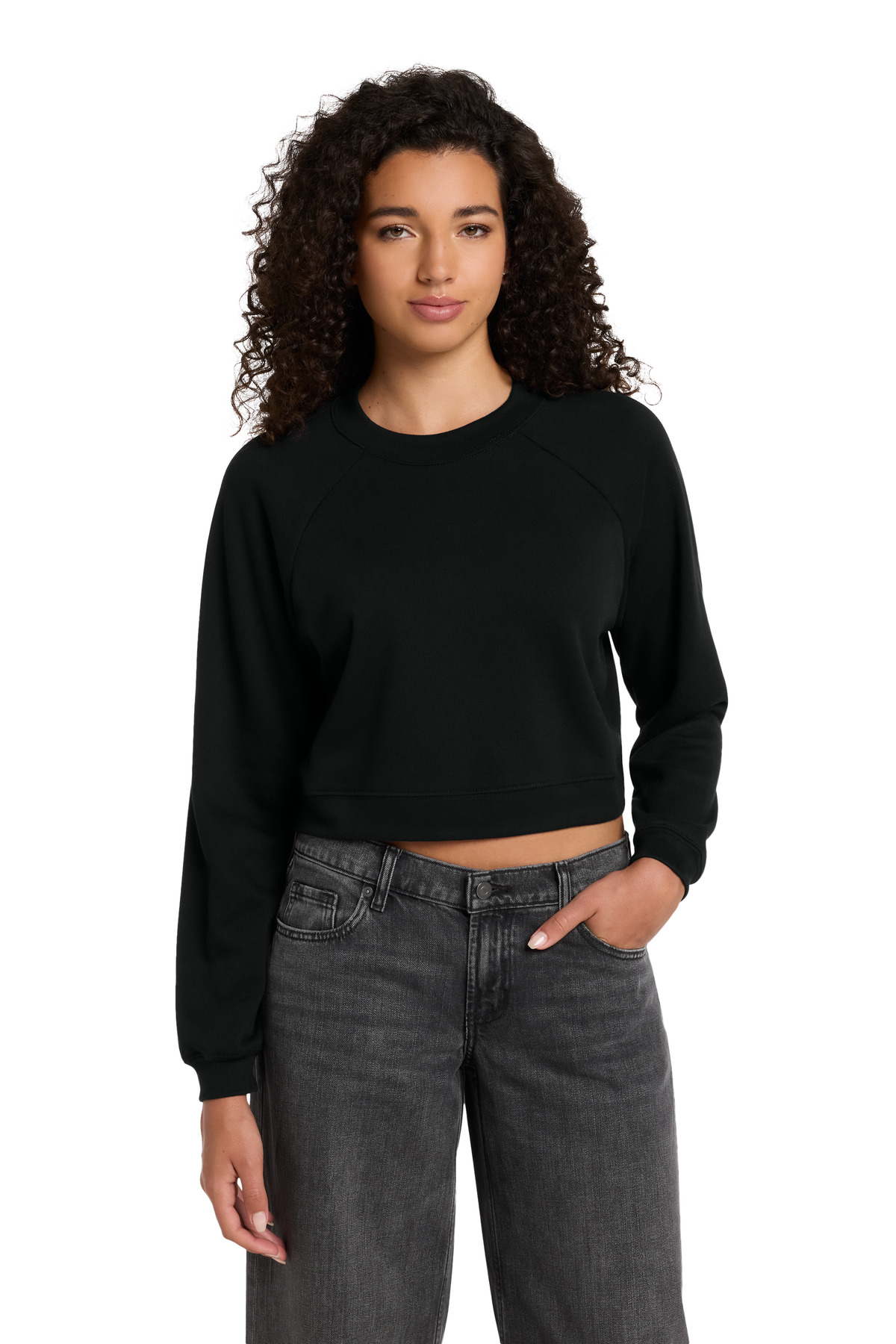 BELLA+CANVAS ® Women's Raglan Pullover Sponge Fleece BC7505