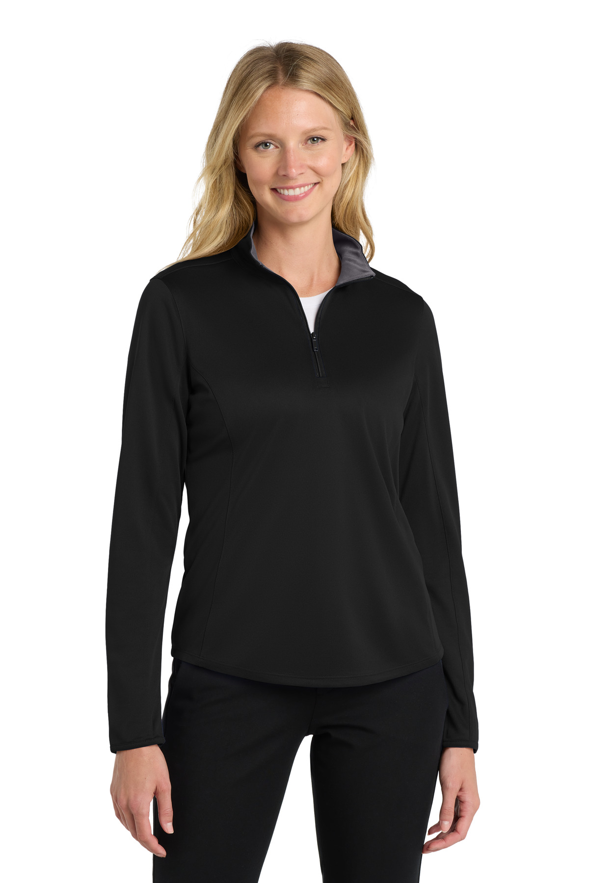Port Authority  Women&#8216;s Silk Touch  Performance 1/4-Zip-Port Authority
