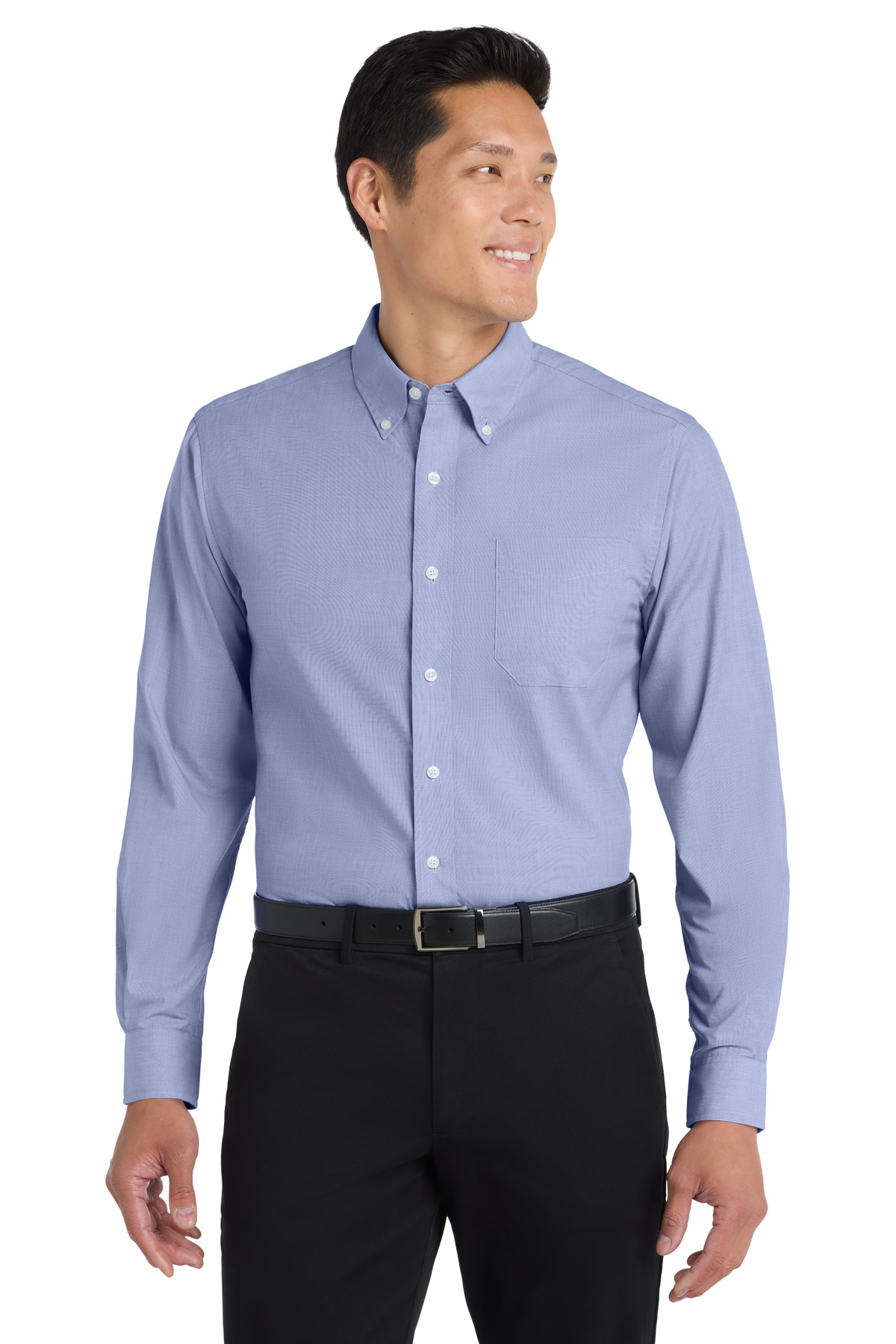 Port Authority Tall Crosshatch Easy Care Shirt-Port Authority