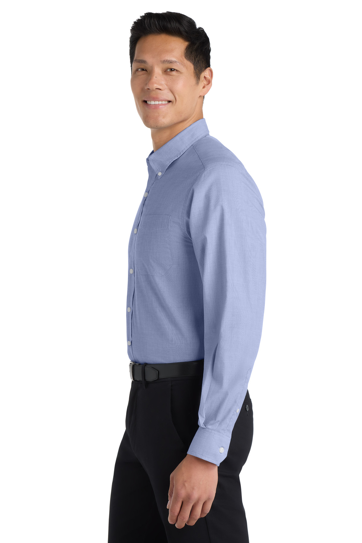 Port Authority Tall Crosshatch Easy Care Shirt. TLS640
