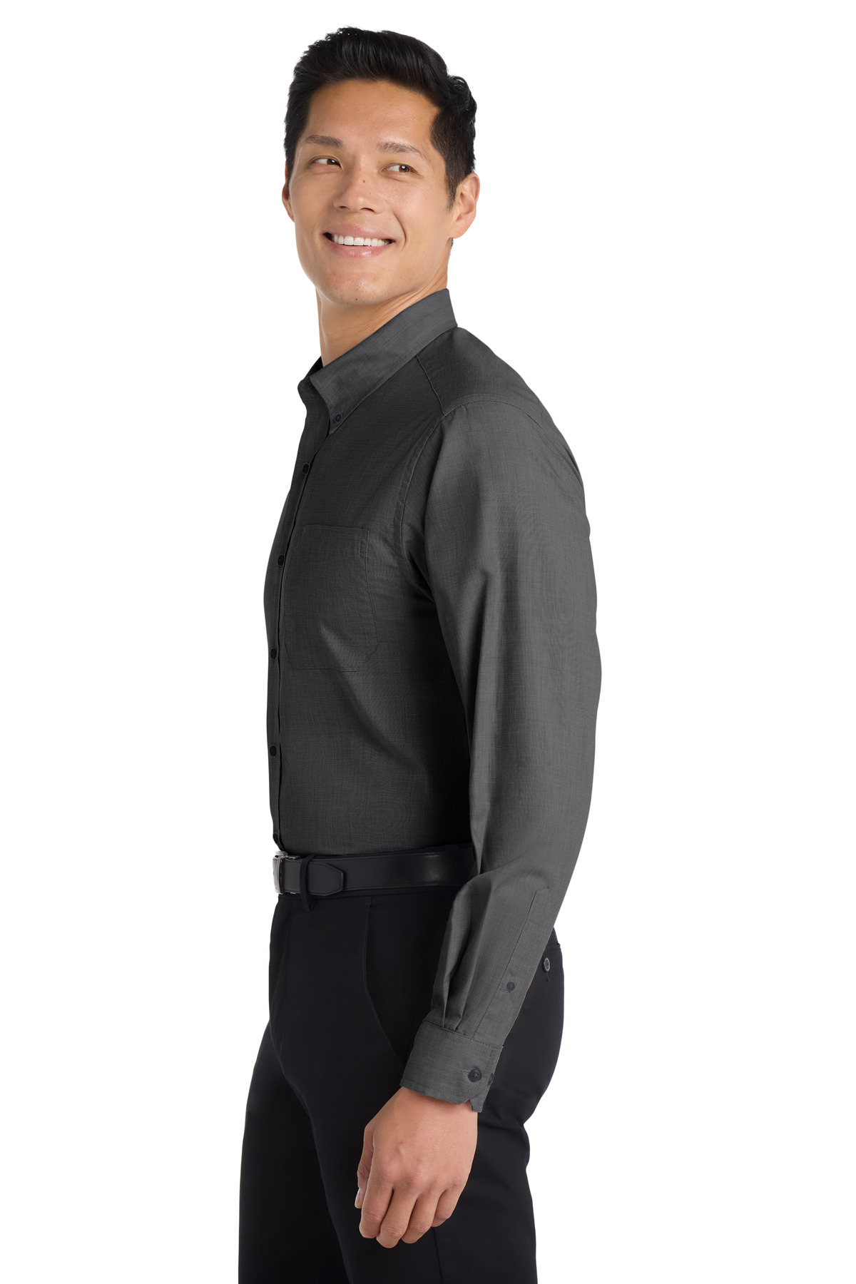 Port Authority Tall Crosshatch Easy Care Shirt. TLS640
