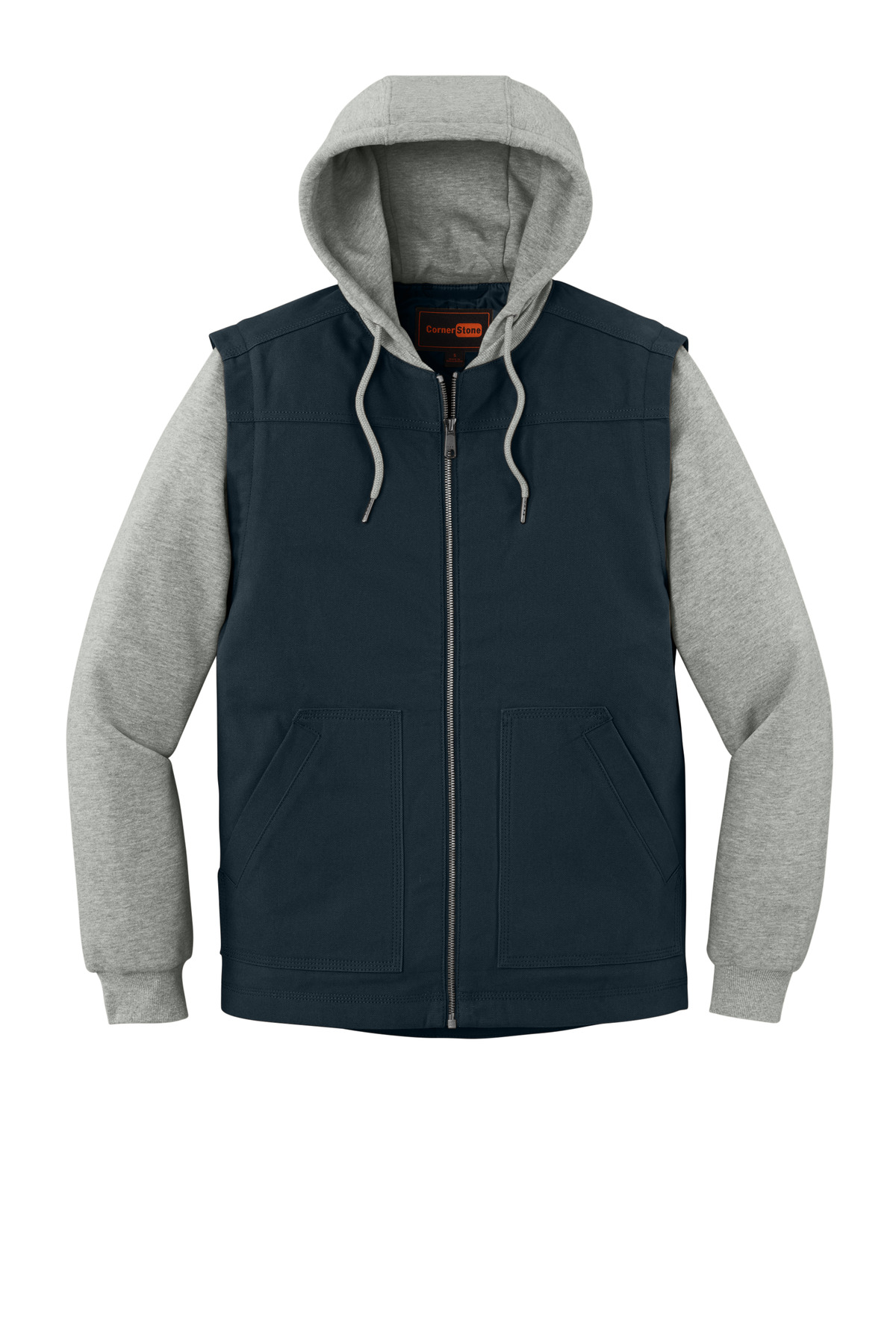 CornerStone Duck Fleece Full-Zip Hooded Jacket CSJ42