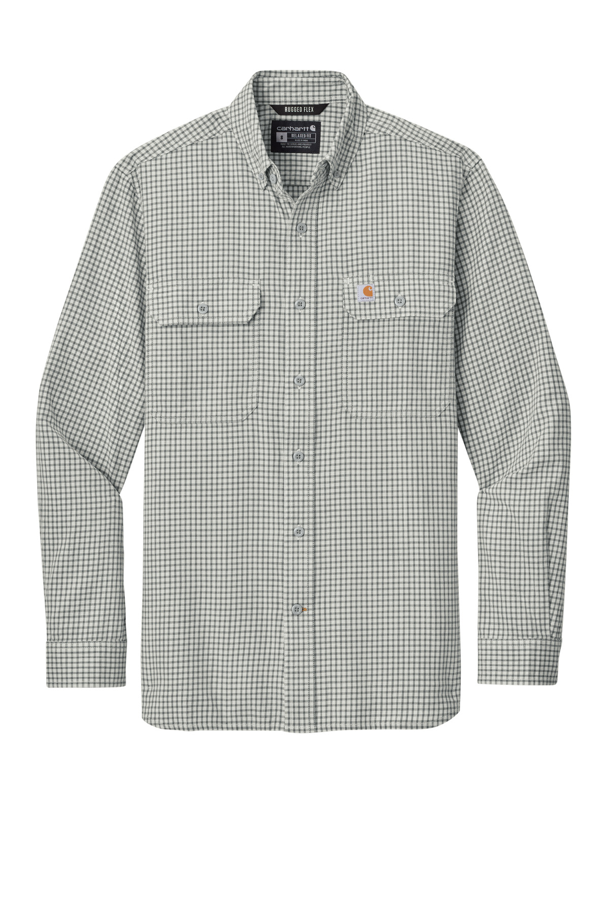 Carhartt Rugged Flex Plaid Long Sleeve Shirt CT107109