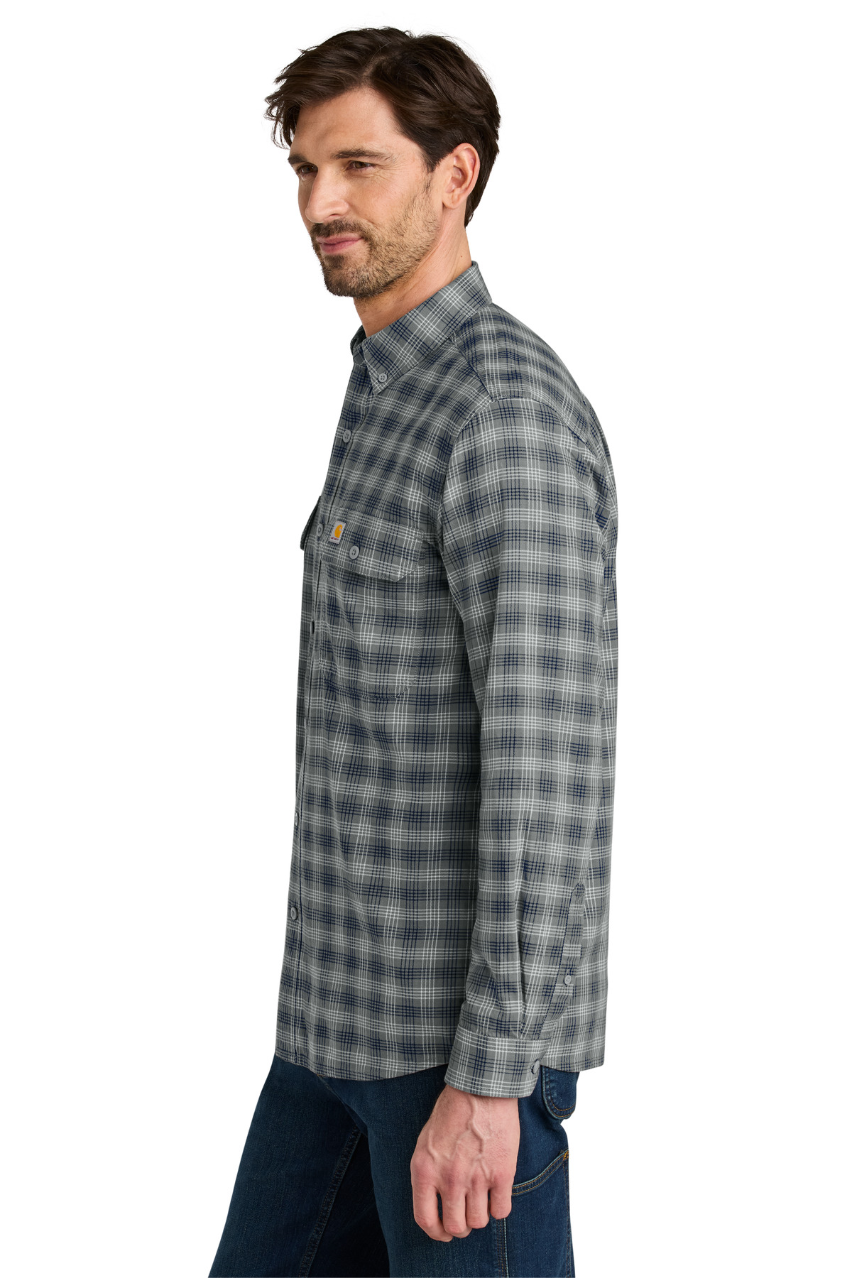 Carhartt Rugged Flex Plaid Long Sleeve Shirt CT107109