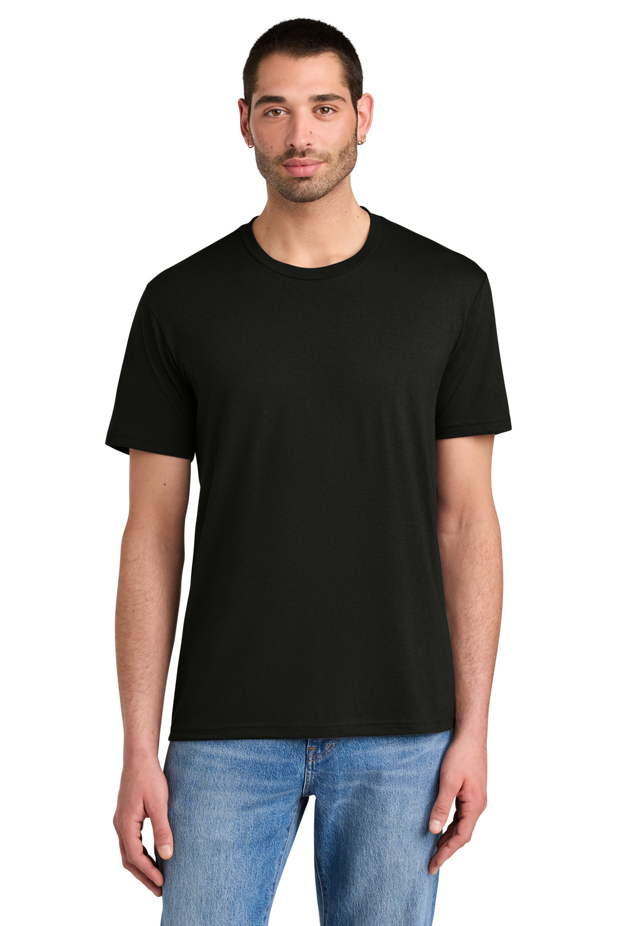 District ® Perfect Tri ® Tee. DM130 - Black
