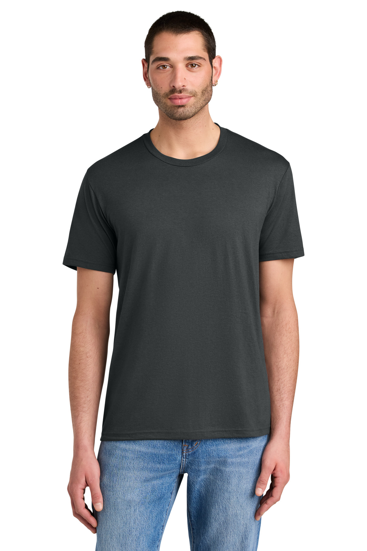 District ® Perfect Tri ® Tee. DM130 - Charcoal