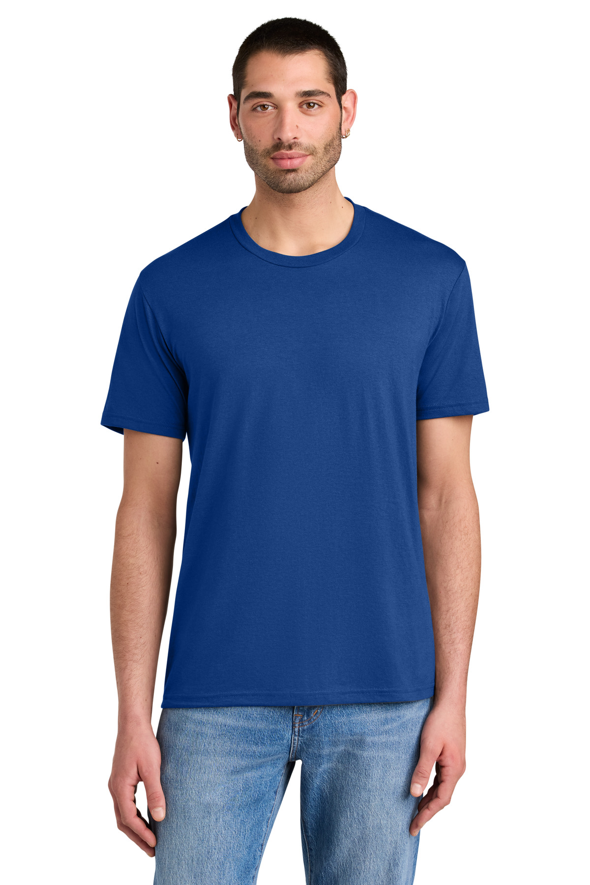District ® Perfect Tri ® Tee. DM130 - Deep Royal
