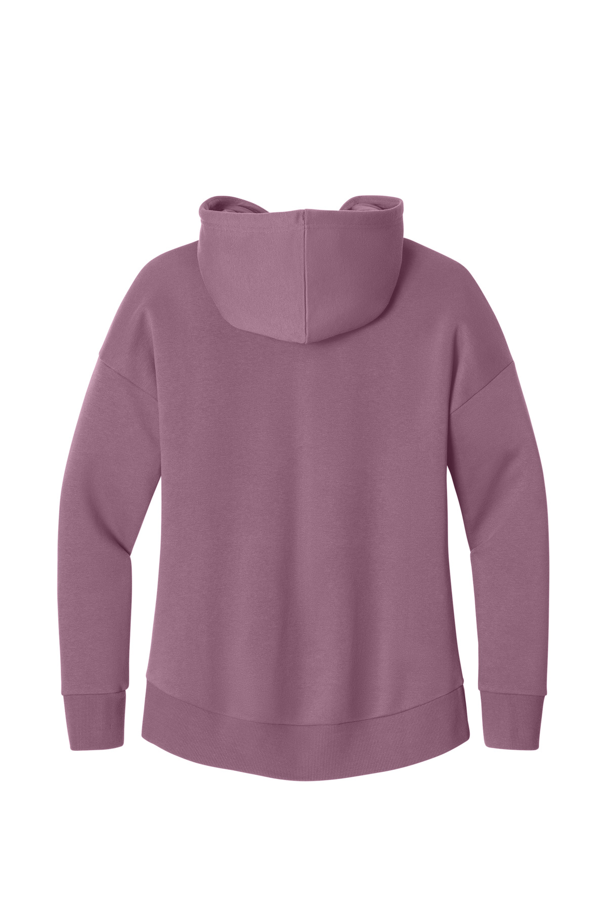 District Women's Perfect Weight Fleece Drop Shoulder Full-Zip Hoodie DT1104