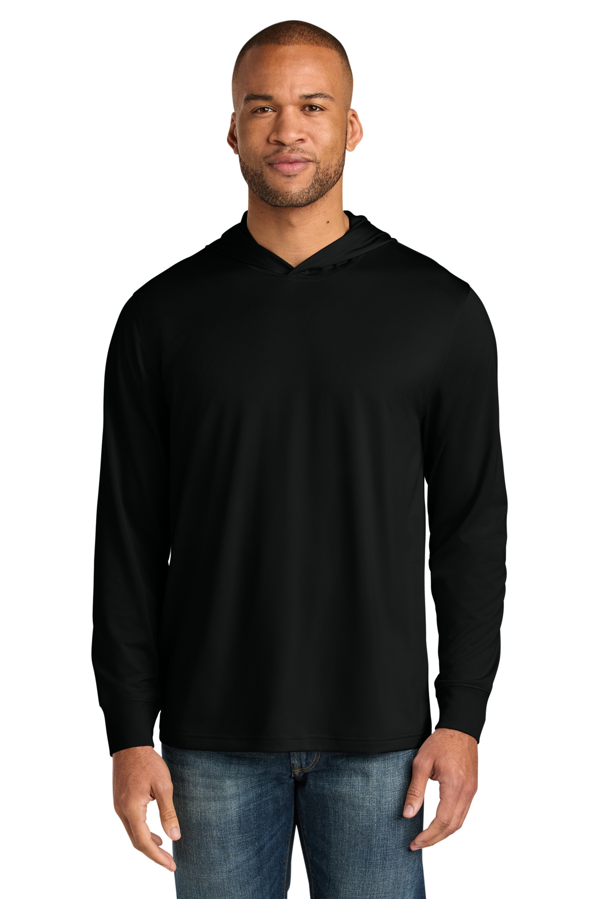 CornerStone Workwear Pro Long Sleeve Hooded Tee-CornerStone