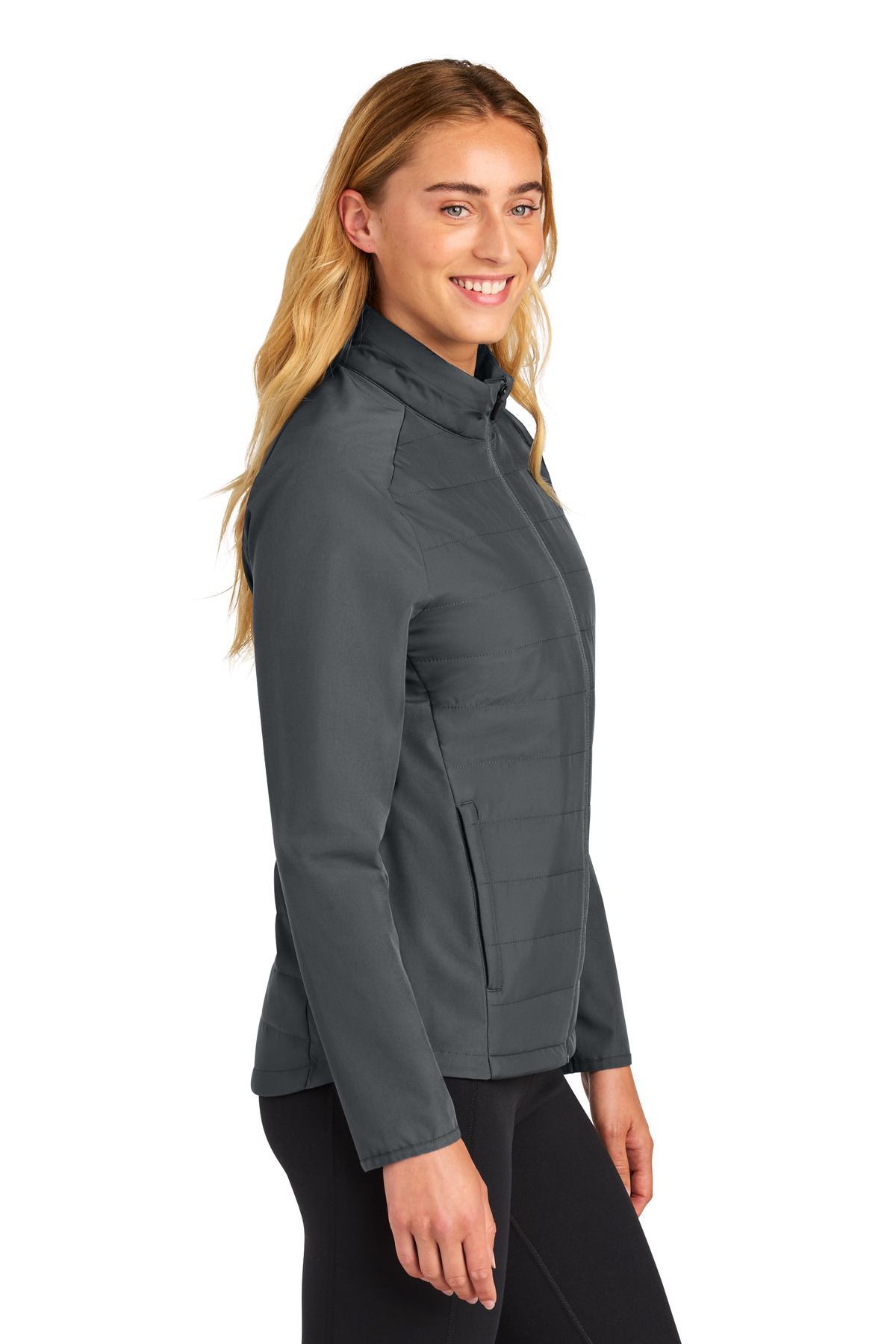 Sport-Tek Women's Teknical Hybrid Jacket LST940
