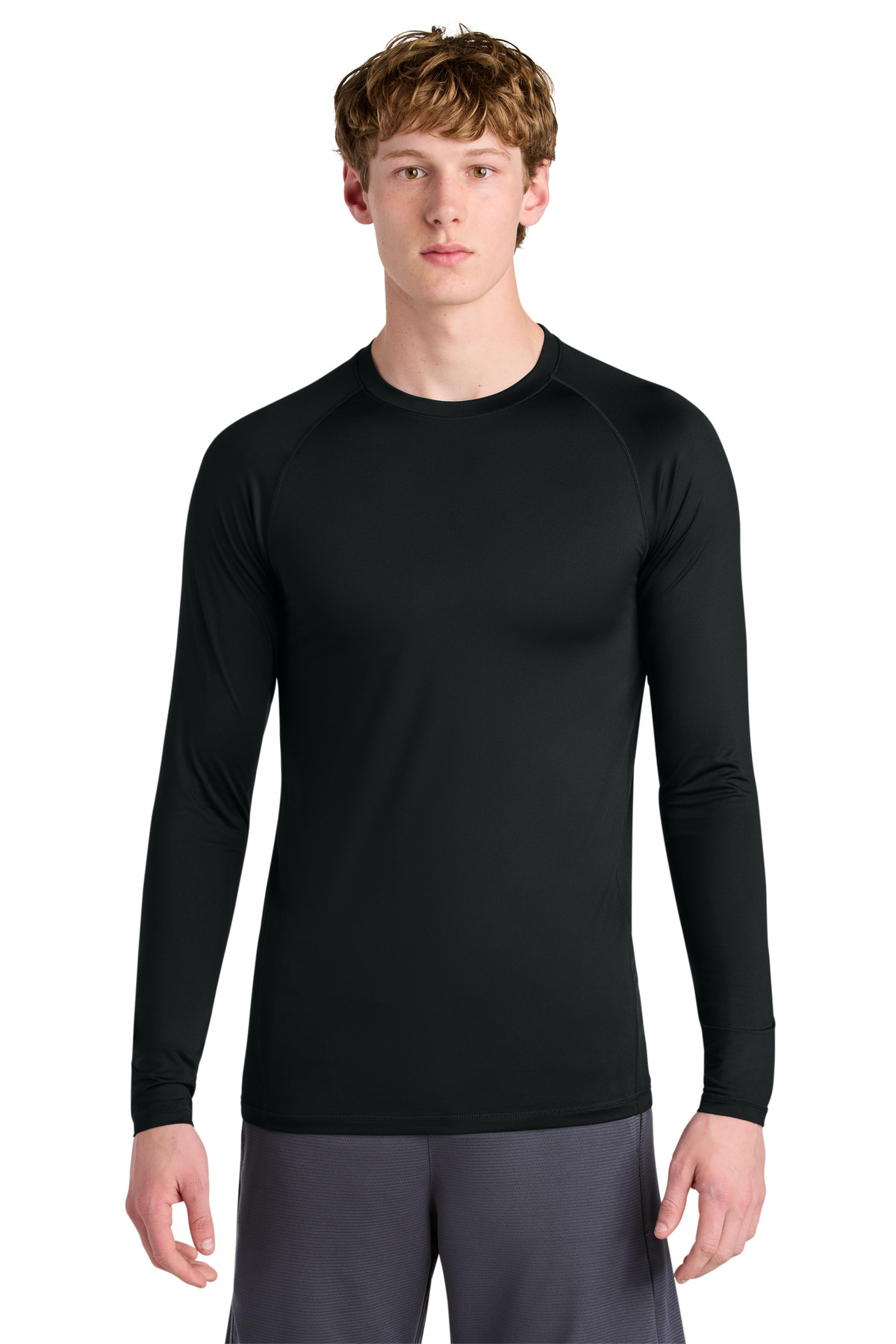 Sport&#45;Tek PosiCharge Compression Long Sleeve Tee-Sport-Tek