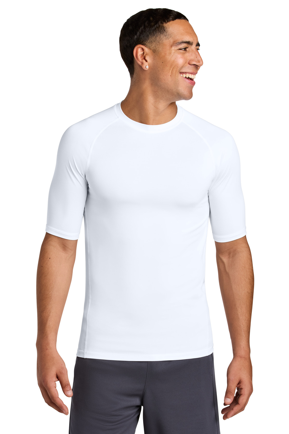 Sport-Tek PosiCharge Compression 1/2-Sleeve Tee ST120