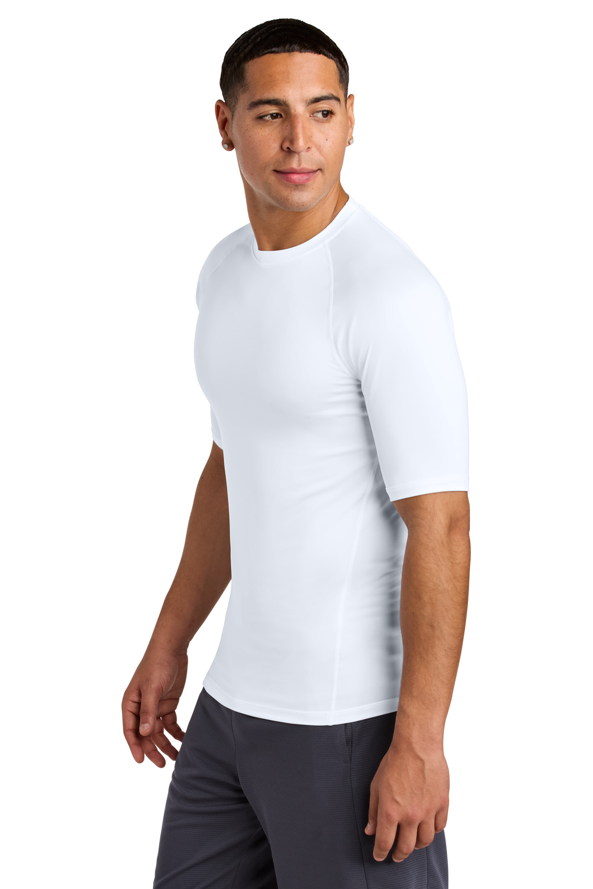 Sport-Tek PosiCharge Compression 1/2-Sleeve Tee ST120