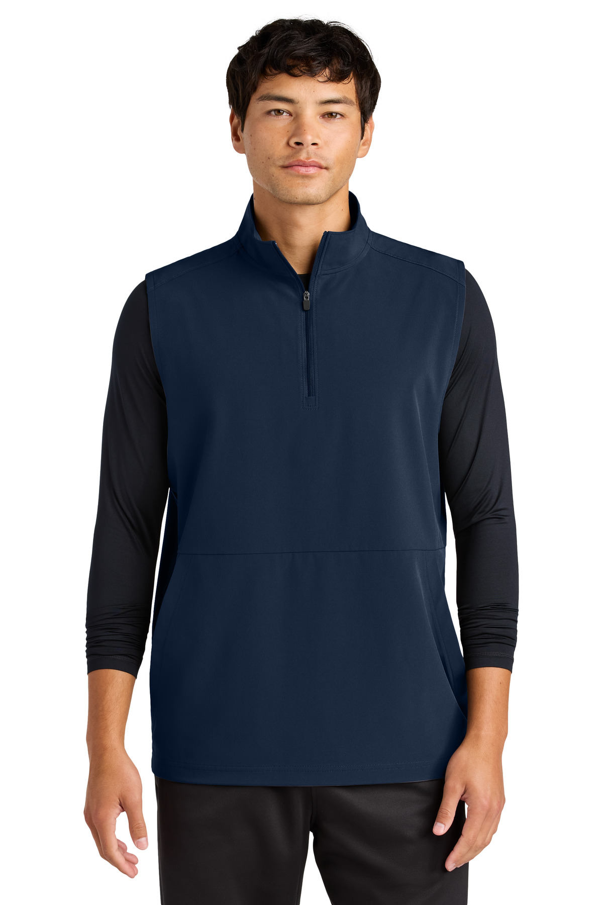 Sport-Tek ® Repeat 1/2-Zip Vest ST487 - True Navy