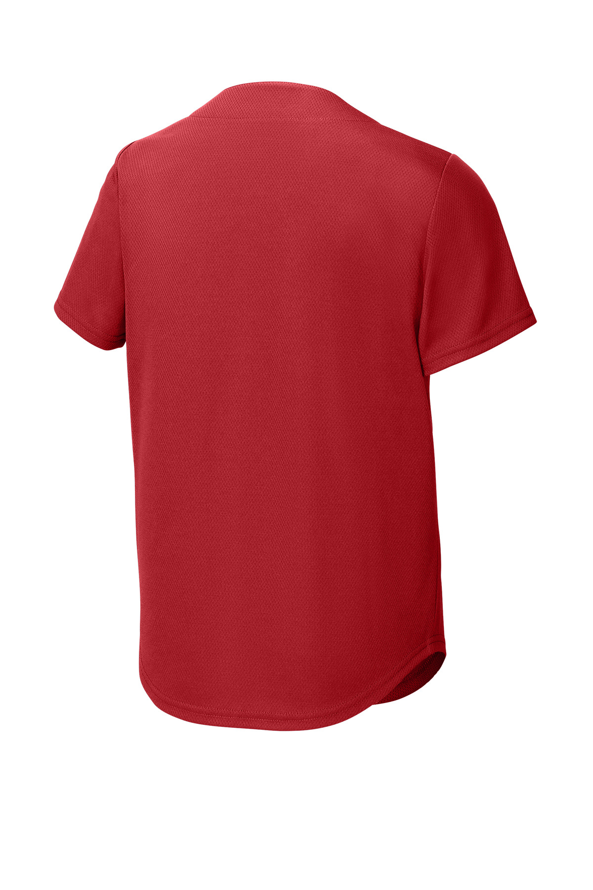 Sport-Tek Youth PosiCharge Tough Mesh Full-Button Jersey YST220