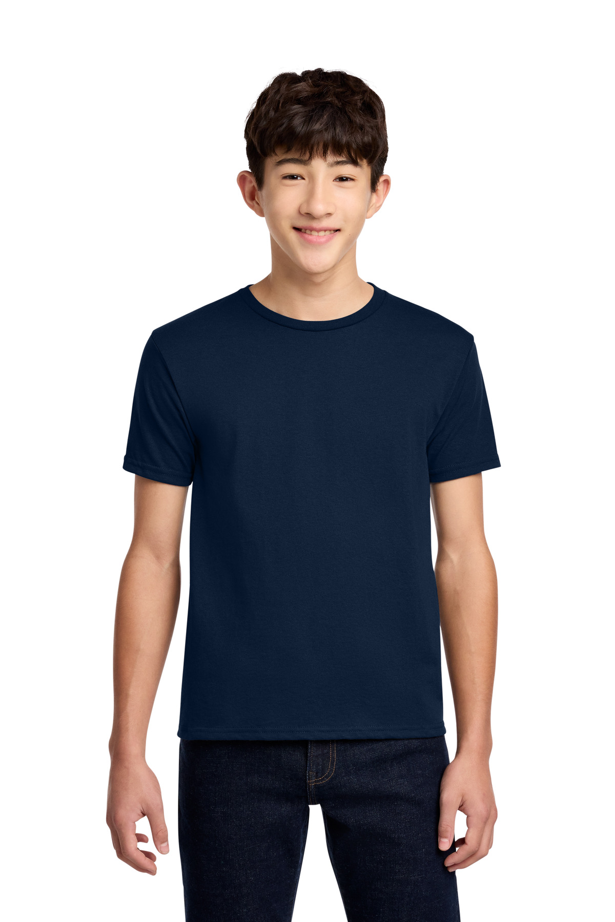 Jerzees Jerzees - Youth Dri-Power 50/50 Cotton/Poly T-Shirt. 29B in J. Navy