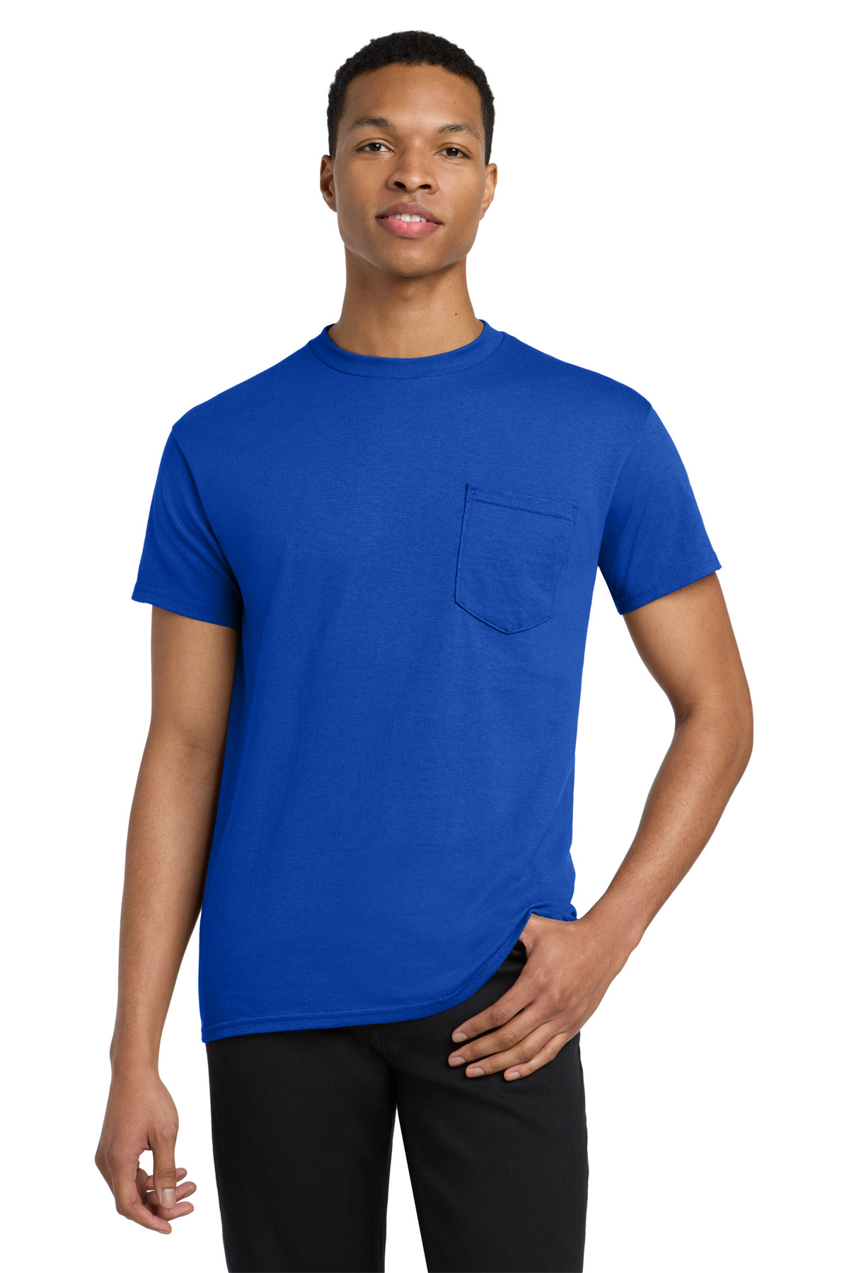 Gildan ® Heavy Cotton ™ 100% Cotton Pocket T-Shirt. 5300 - Royal
