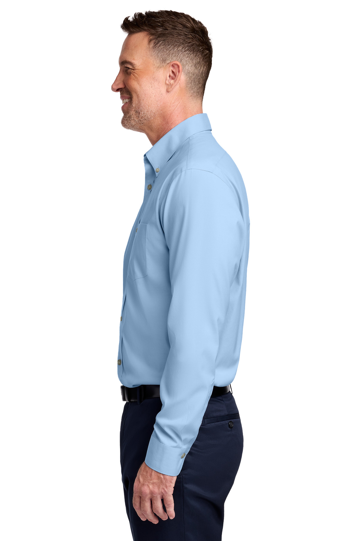 Brooks Brothers Wrinkle-Free Stretch Pinpoint Shirt BB18000
