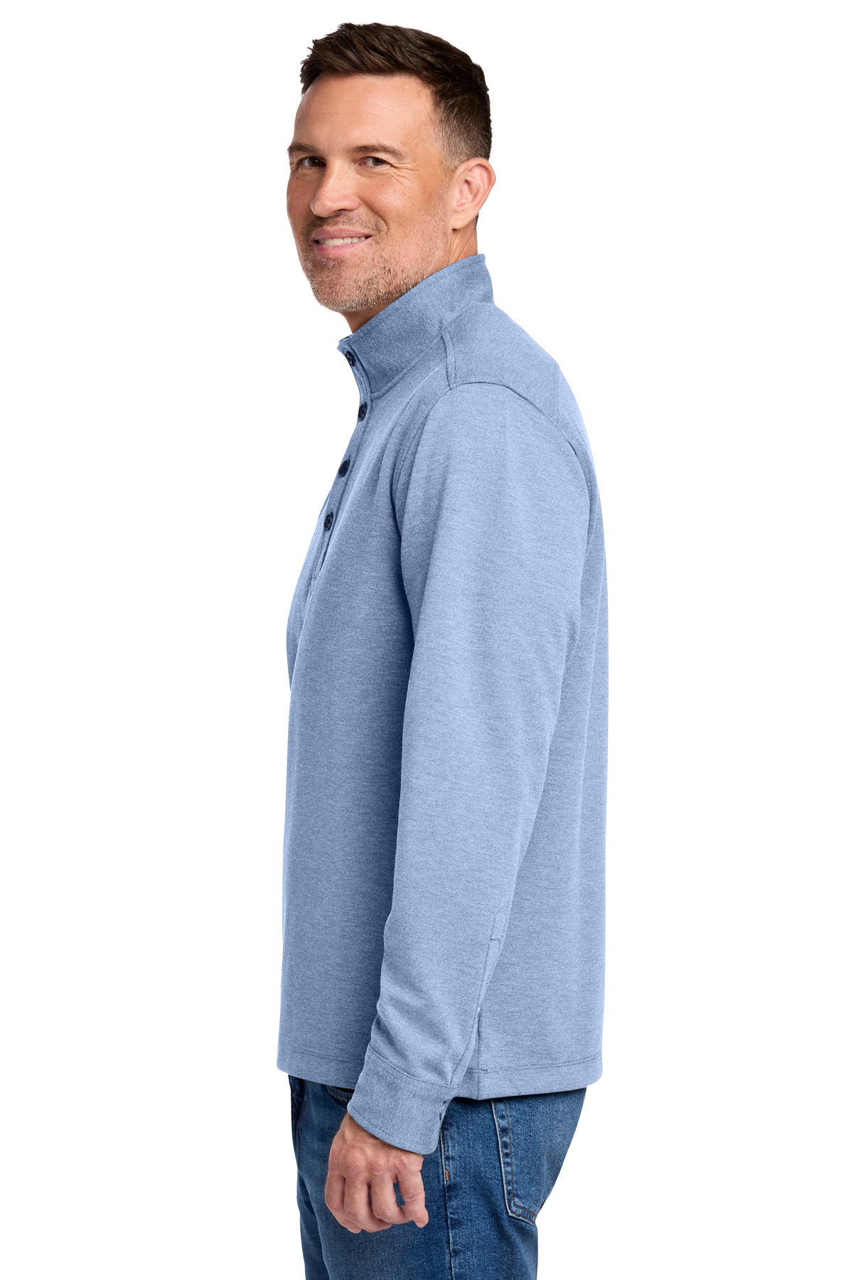 Brooks Brothers Mid-Layer Stretch 1/2-Button BB18202