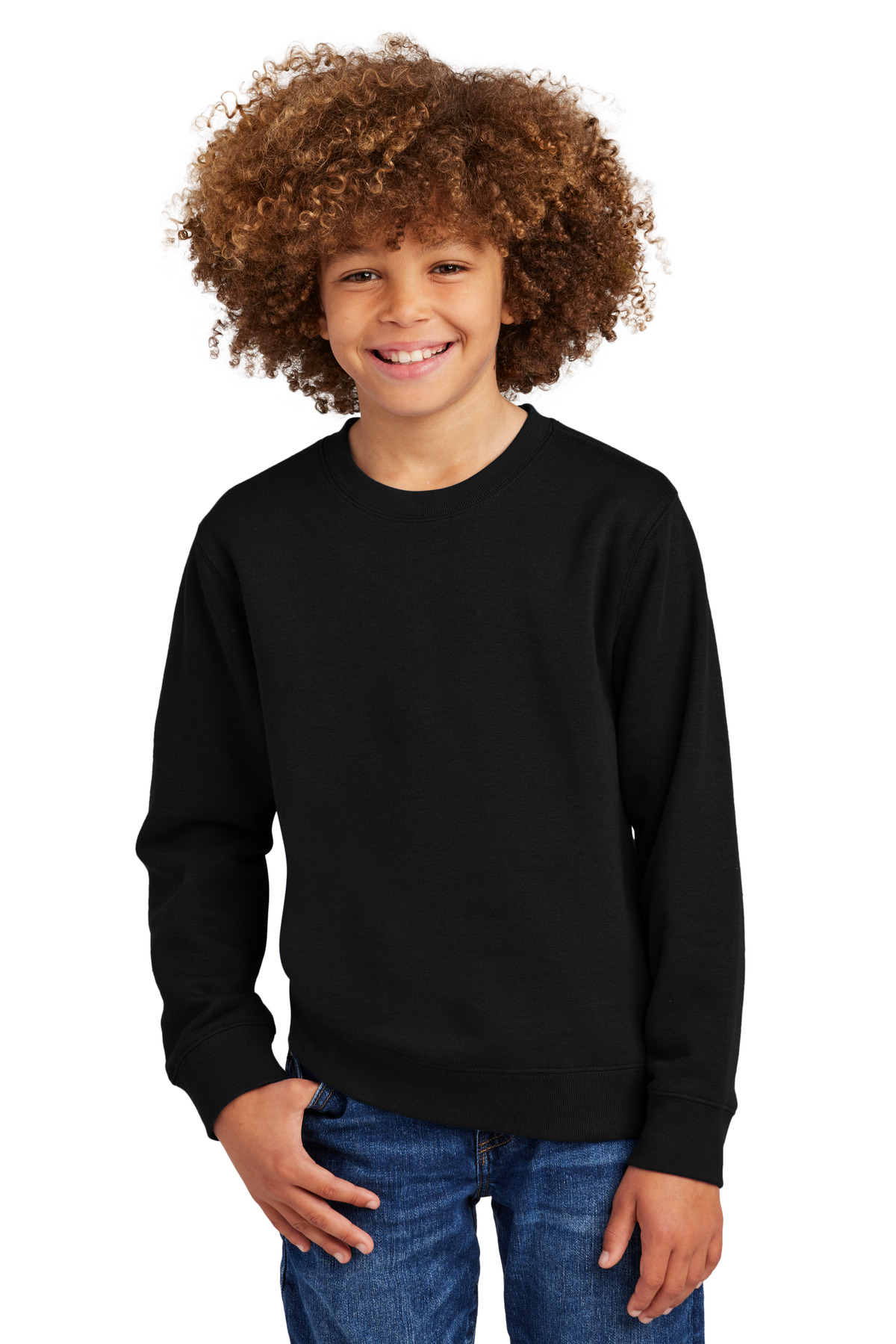 District ®  Youth V.I.T.   Fleece Crew DT6104Y
