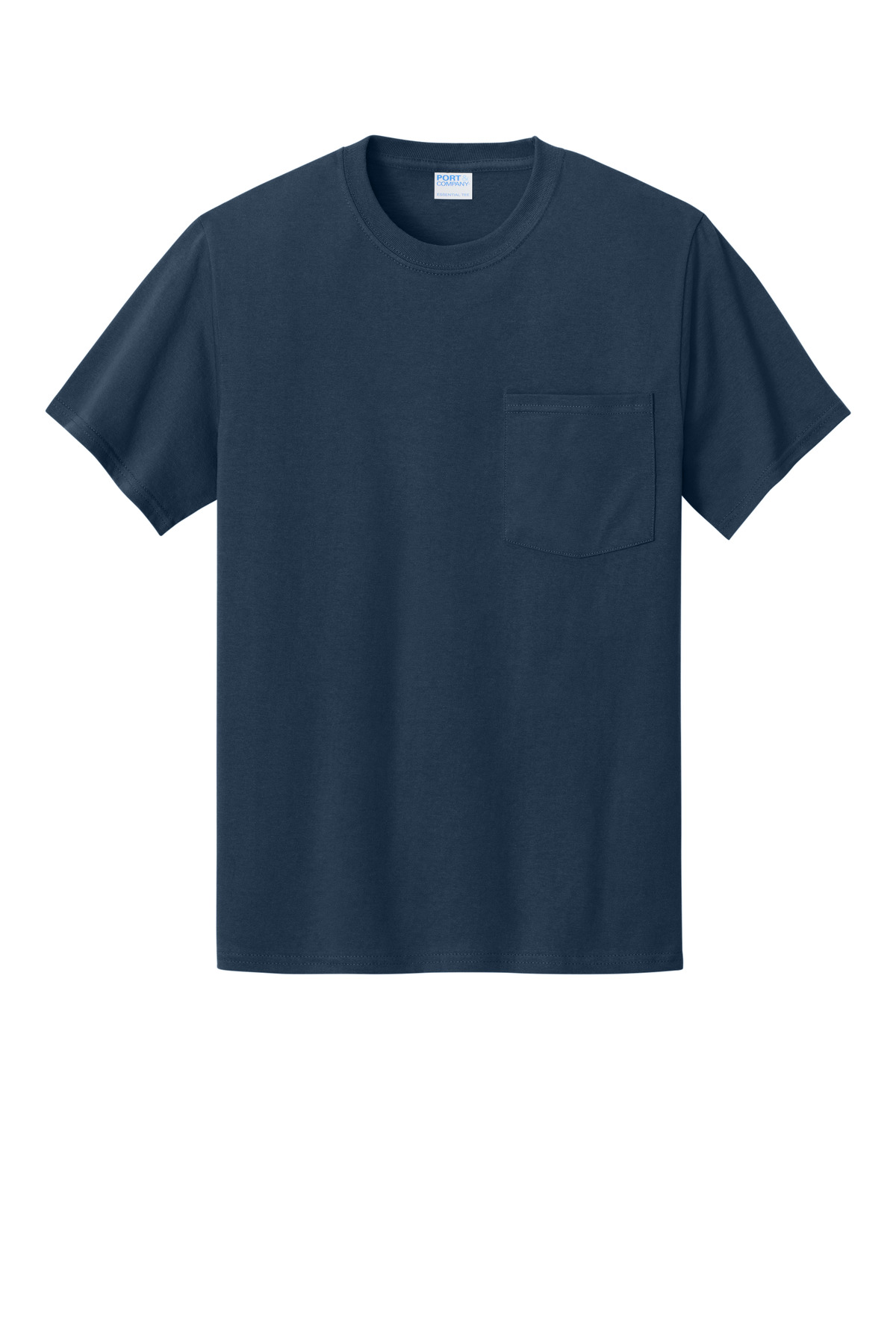Port & Co Essential Pocket Tee. PC61P