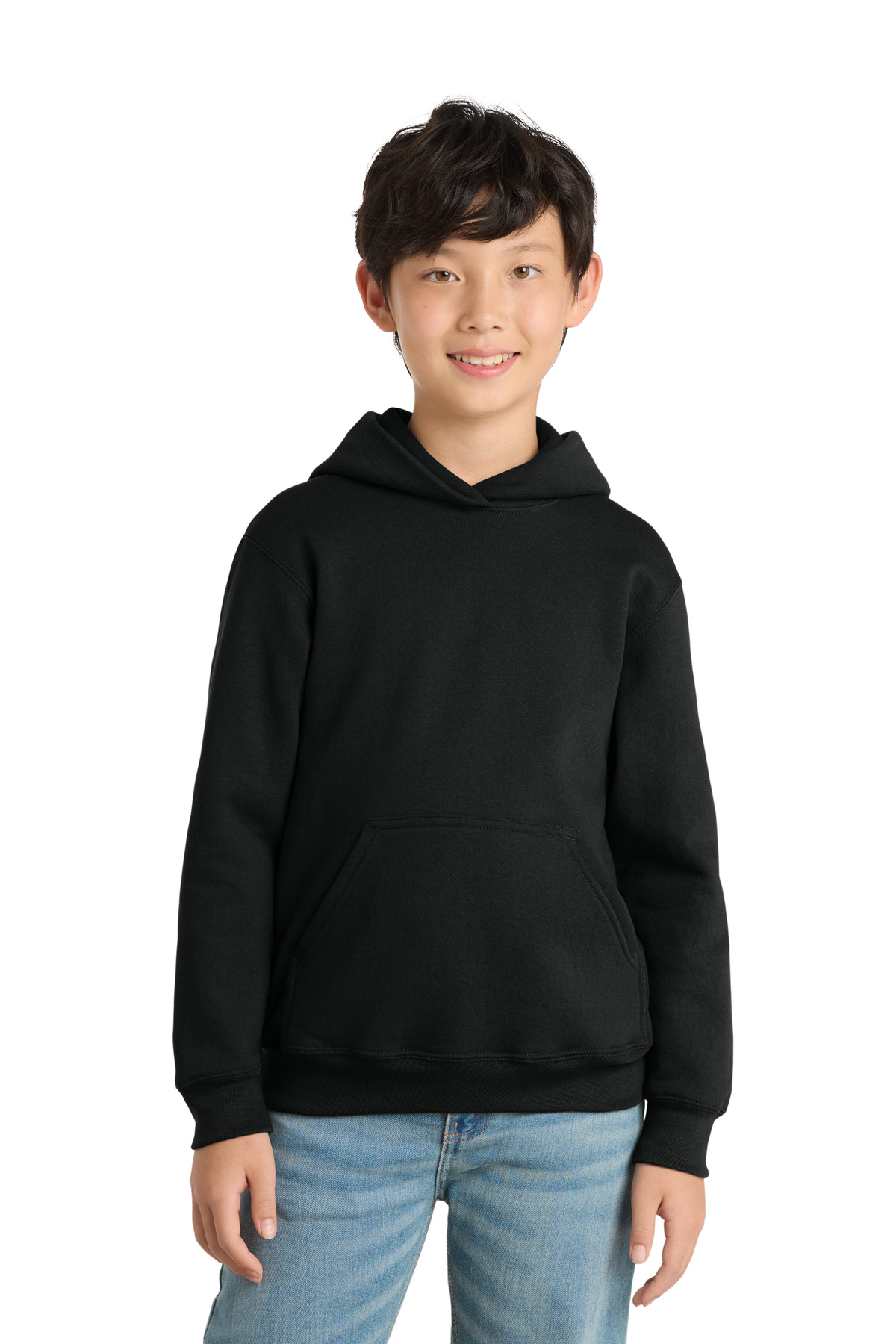 Port & Co PC78YH — Port & Co Youth Core Fleece Pullover Hooded Sweatshirt PC78YH