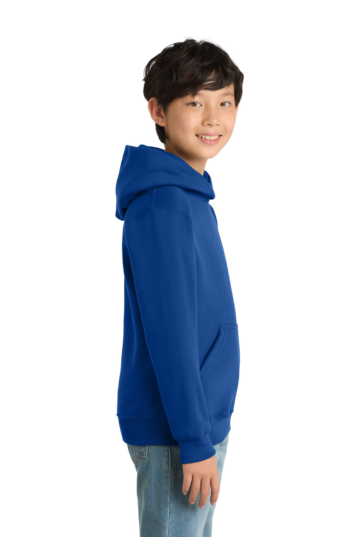 Port & Co Youth Core Fleece Pullover Hooded Sweatshirt PC78YH