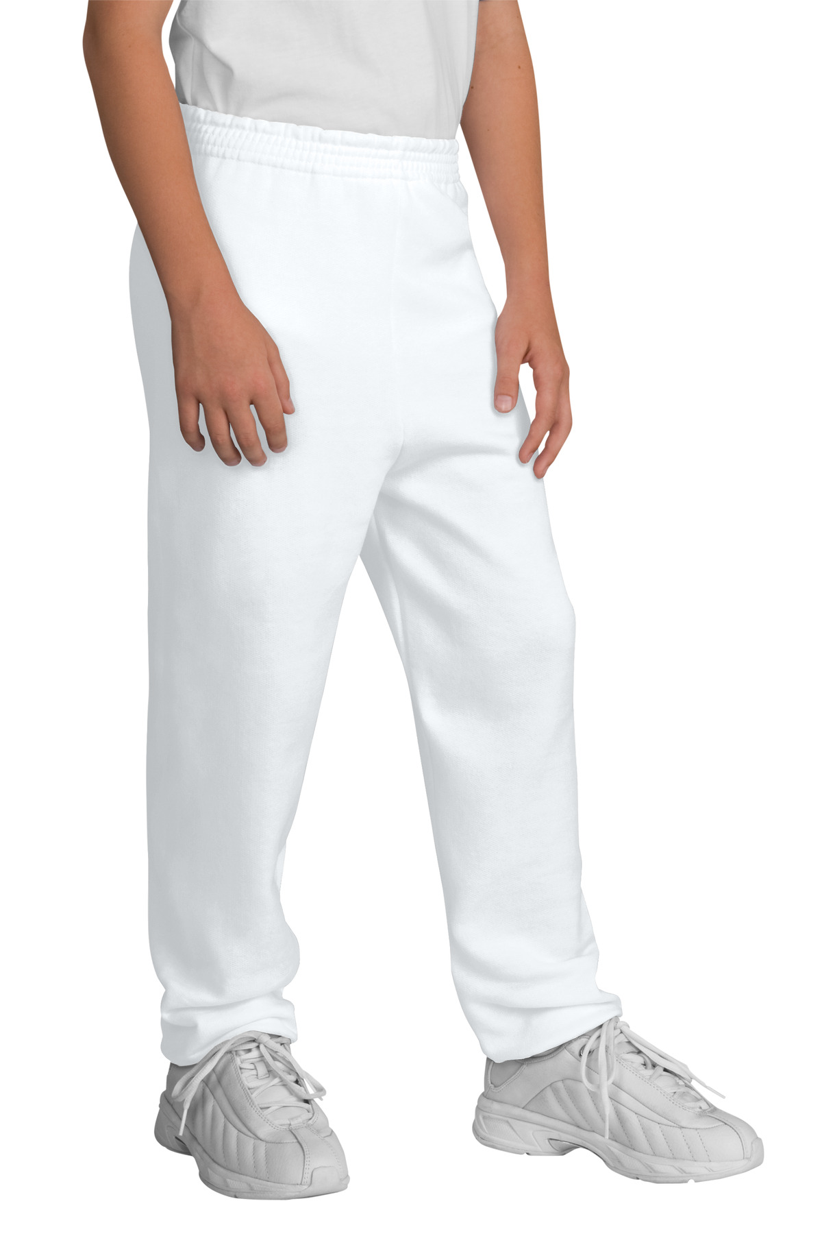 Youth Core Fleece Sweatpant - White