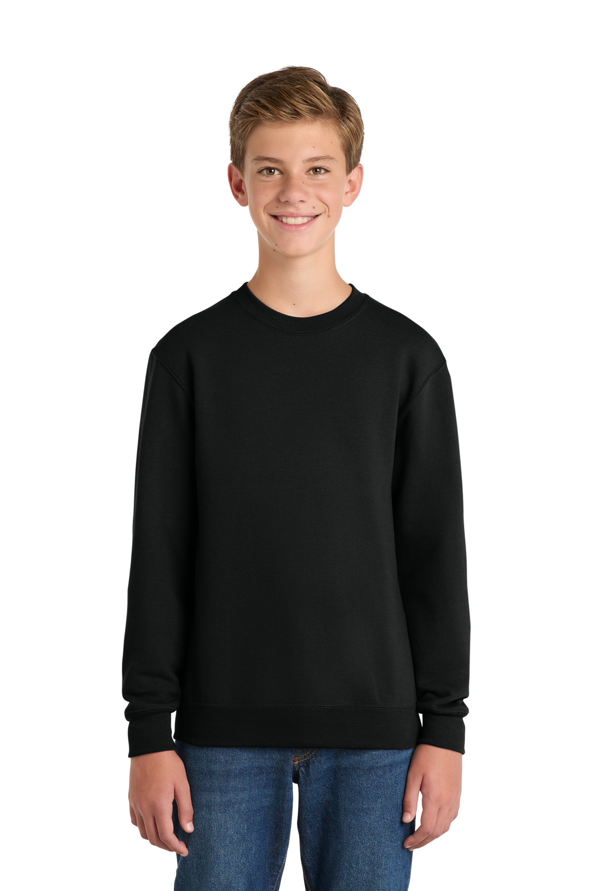 Port & Co PC78Y — Port & Co Youth Core Fleece Crewneck Sweatshirt PC78Y