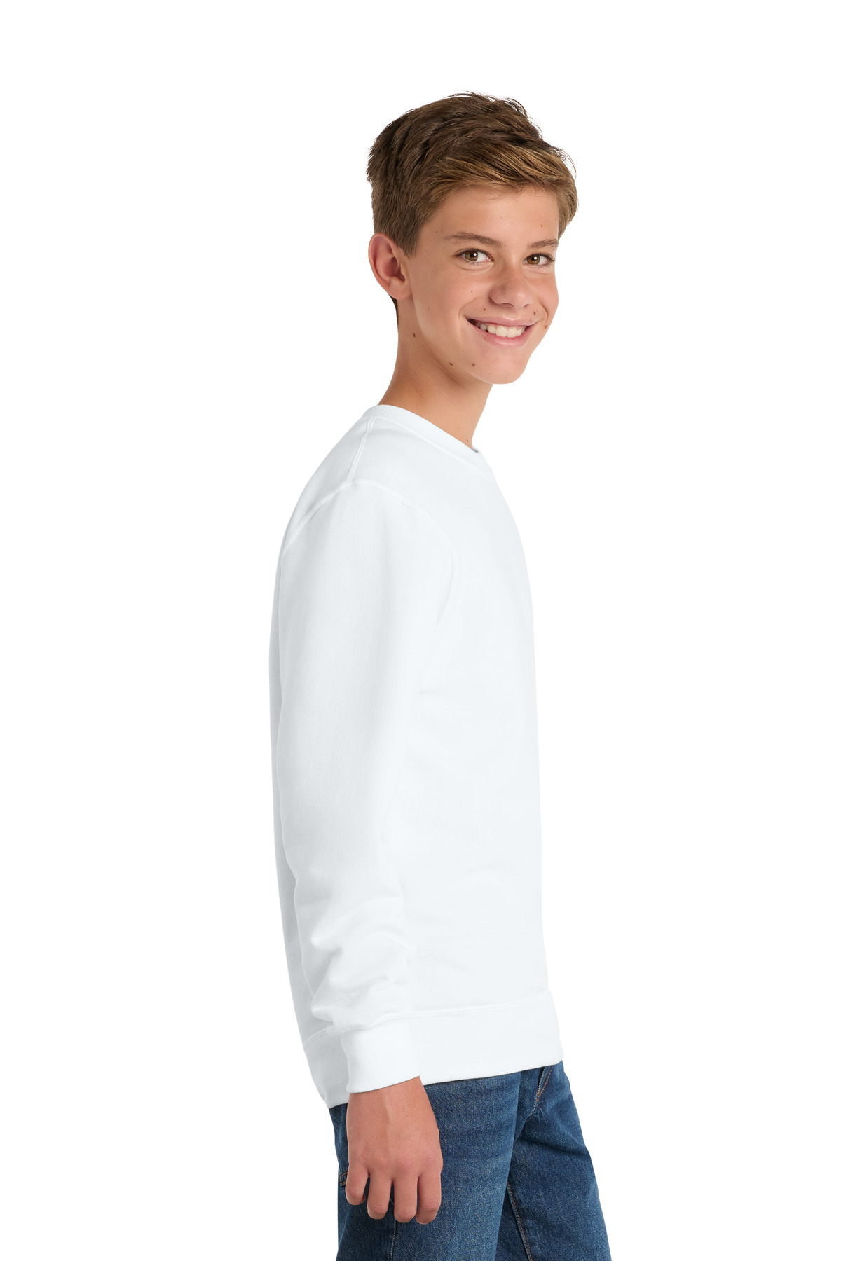 Port & Co Youth Core Fleece Crewneck Sweatshirt PC78Y