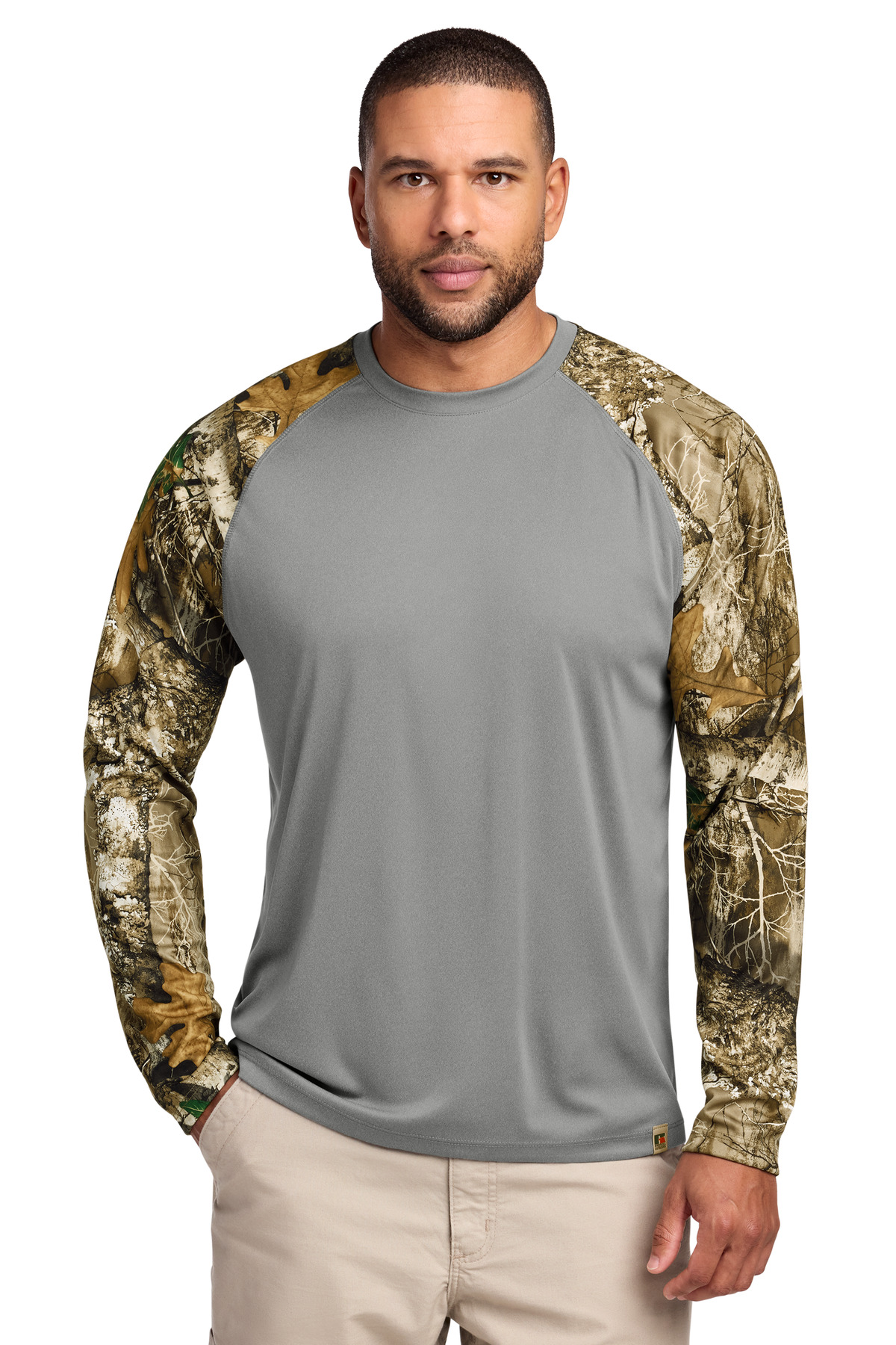 Russell Outdoors Realtree Colorblock Performance Long Sleeve Tee RU151LS