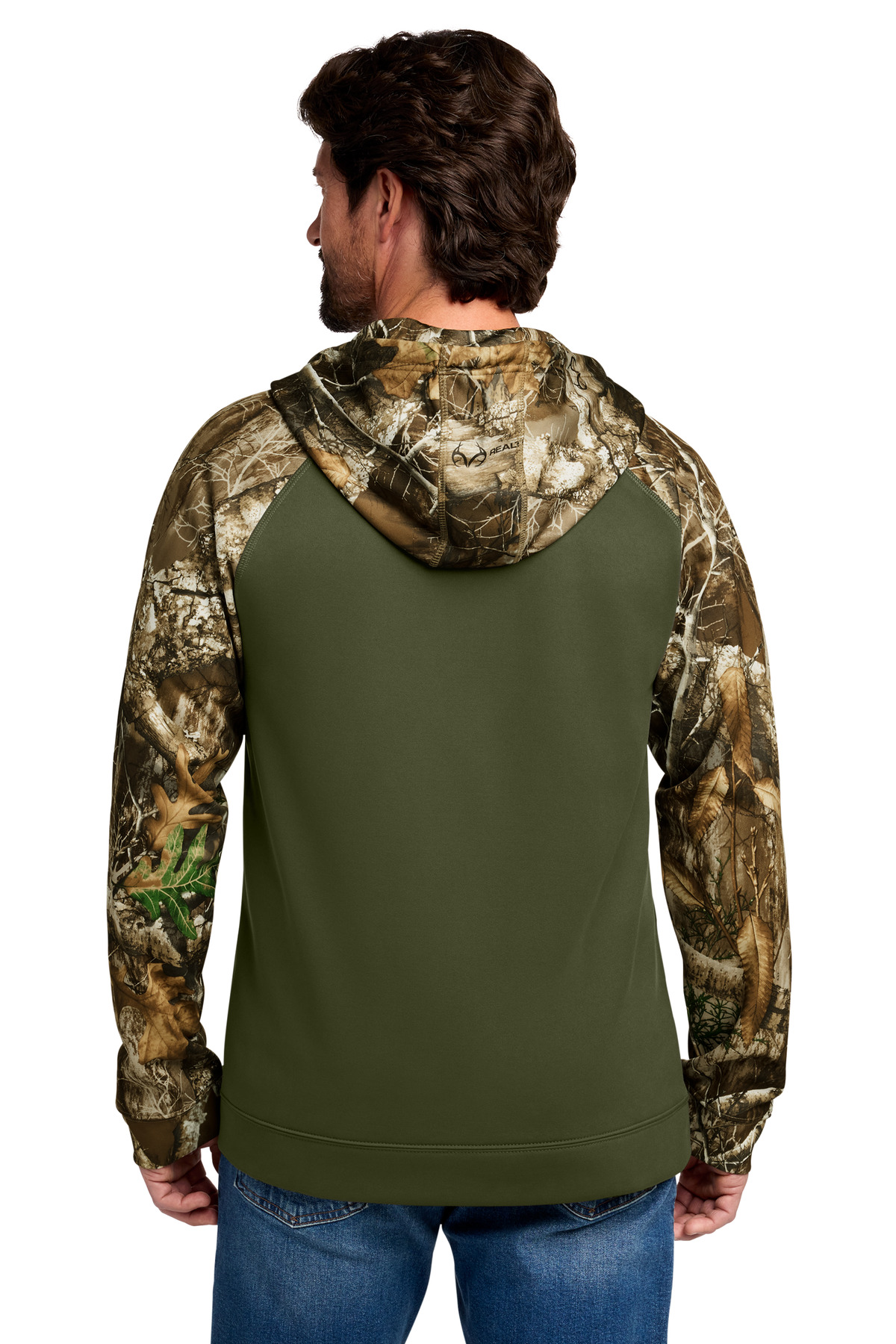 Russell Outdoors Realtree Performance Colorblock Full-Zip Hoodie RU452