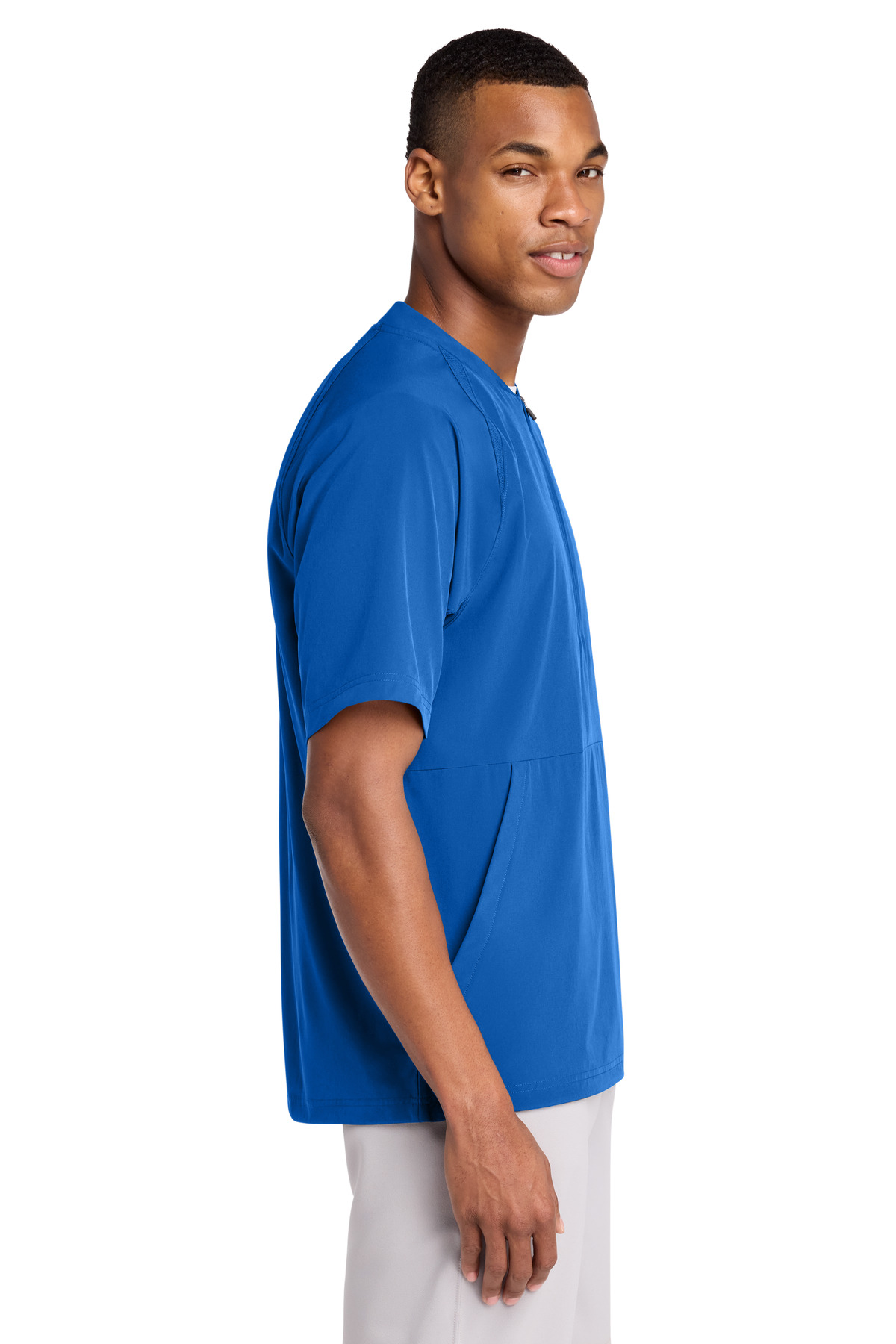 Sport-Tek Repeat 1/2-Zip Short Sleeve Jacket JST489