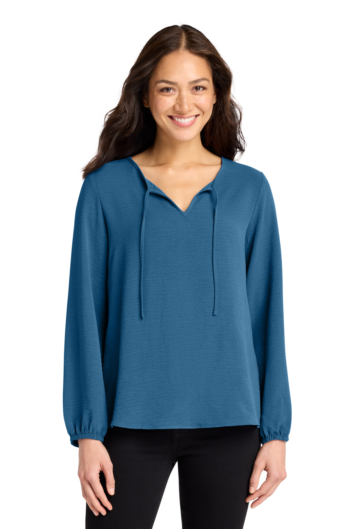 Port Authority Women's Textured Crepe Blouse LW714