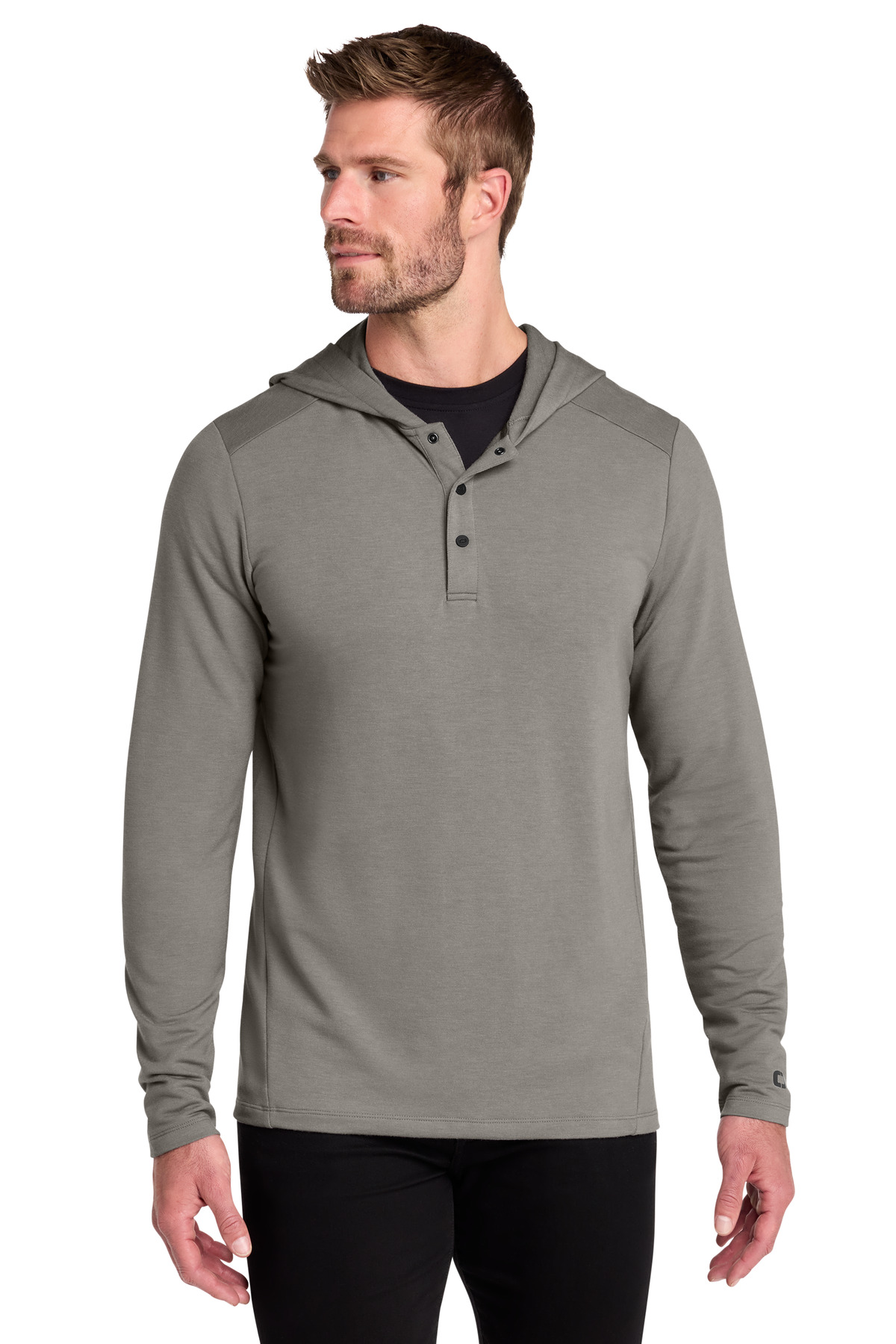 OGIO OG826 — OGIO Luuma Flex Hooded Henley OG826