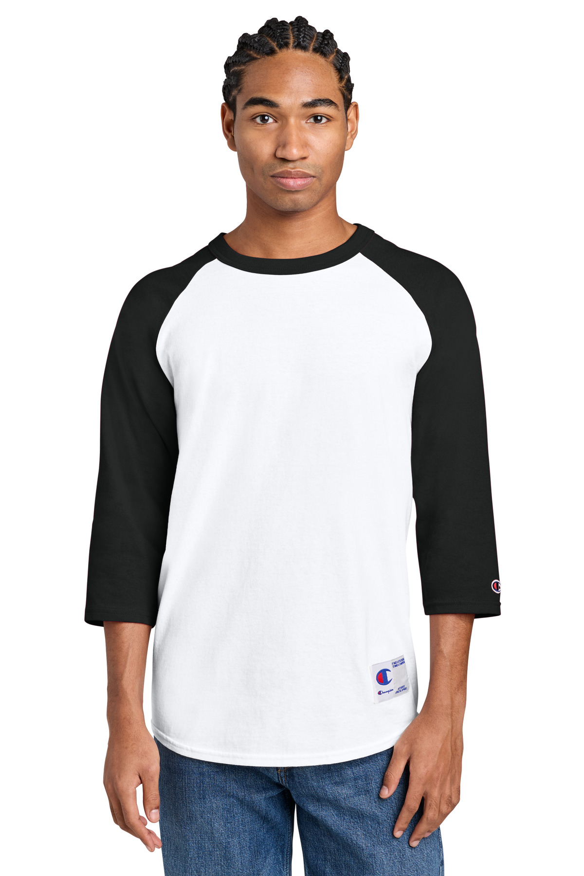 Champion Raglan Baseball Tee T137