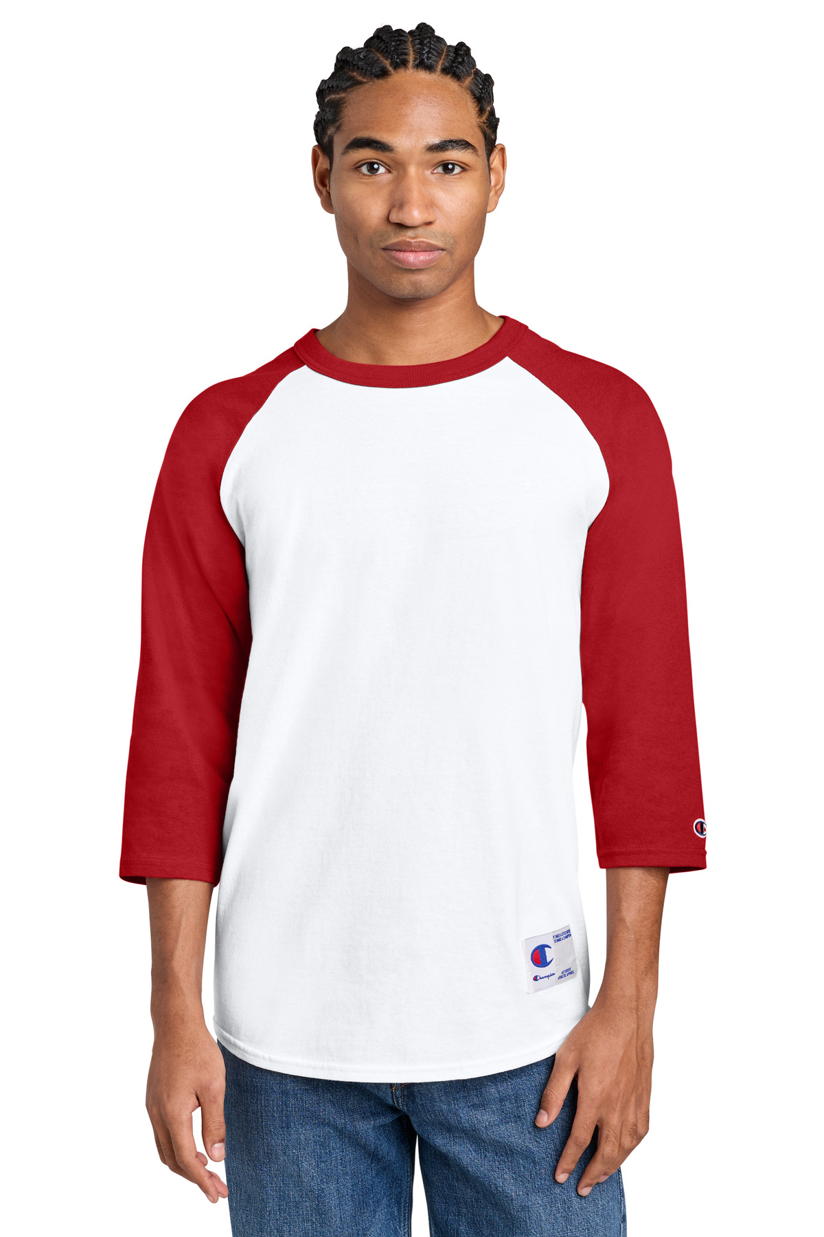 Champion Raglan Baseball Tee T137