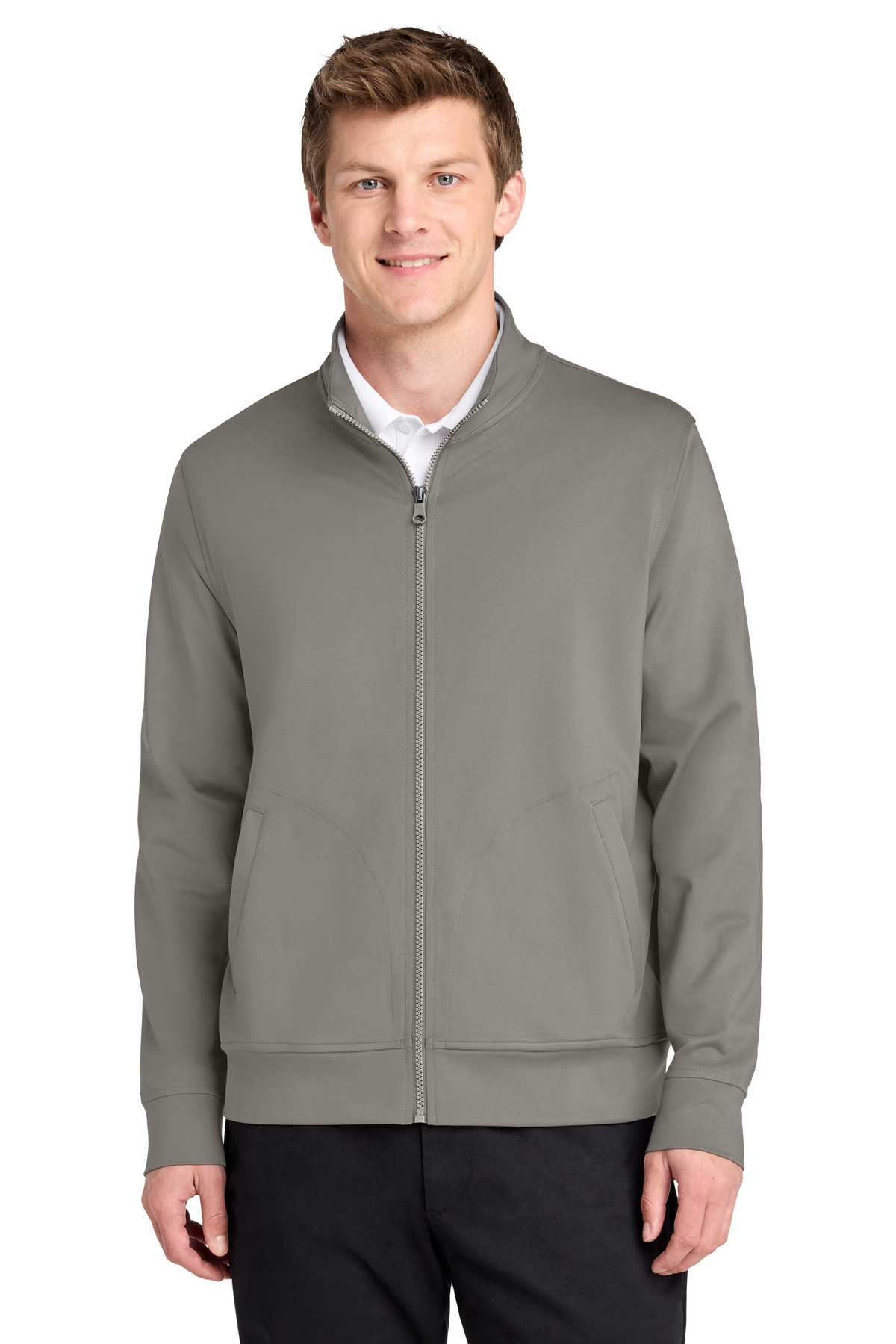 Port Authority ® C-FREE ® Double Knit Full-Zip K881 - Image 2
