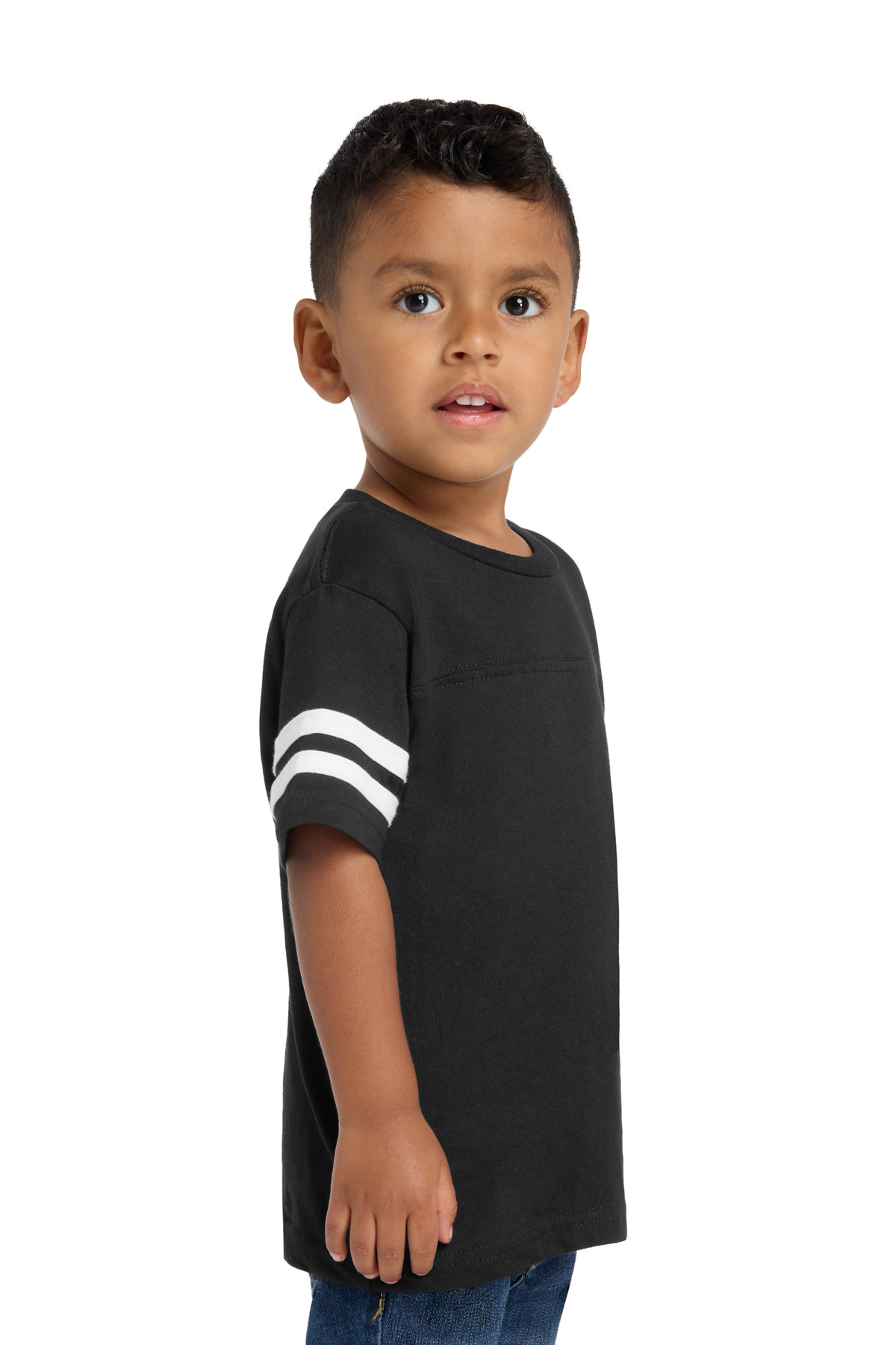 Rabbit Skins Toddler Football Fine Jersey Tee. RS3037