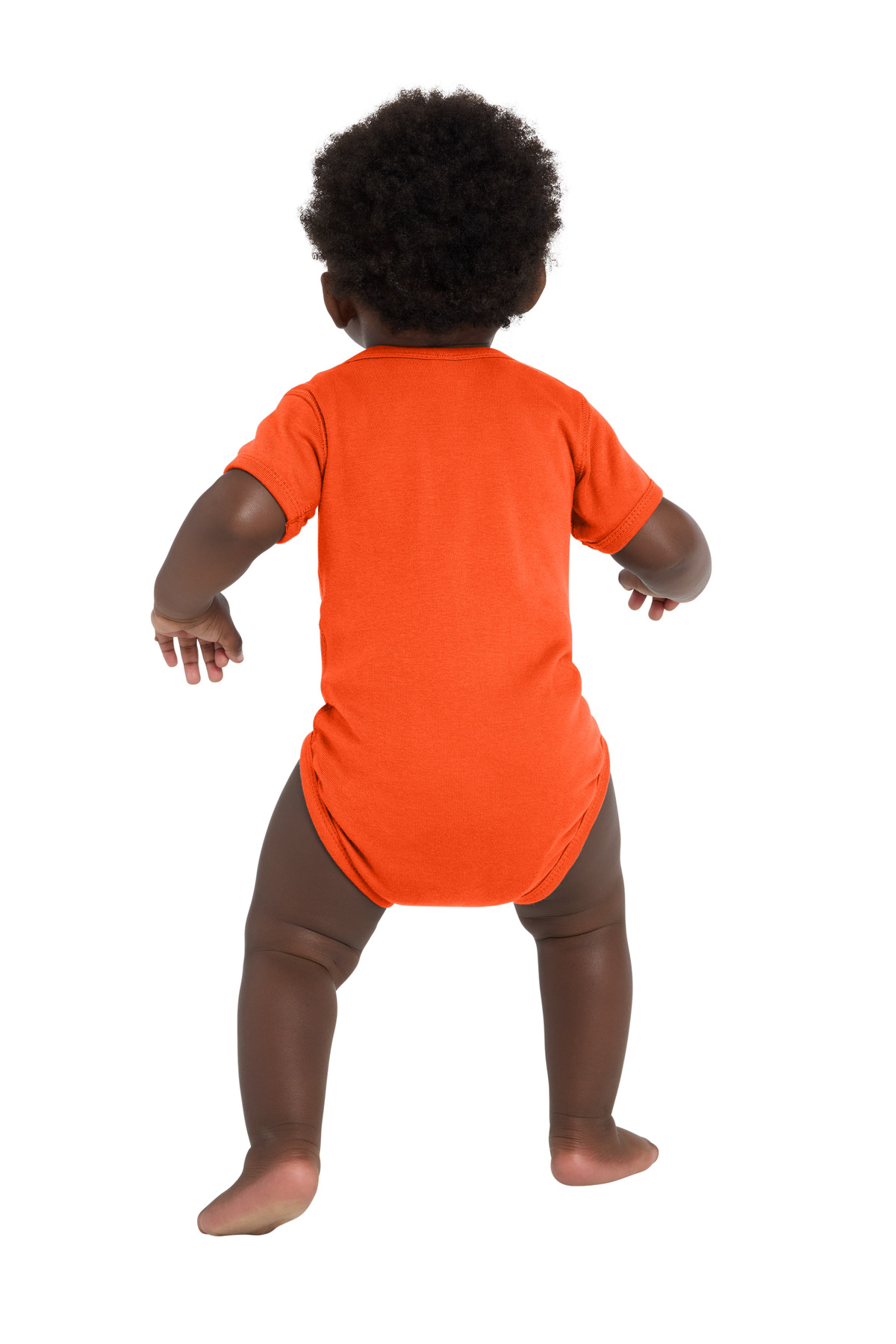 Rabbit Skins Infant Short Sleeve Baby Rib Bodysuit. RS4400