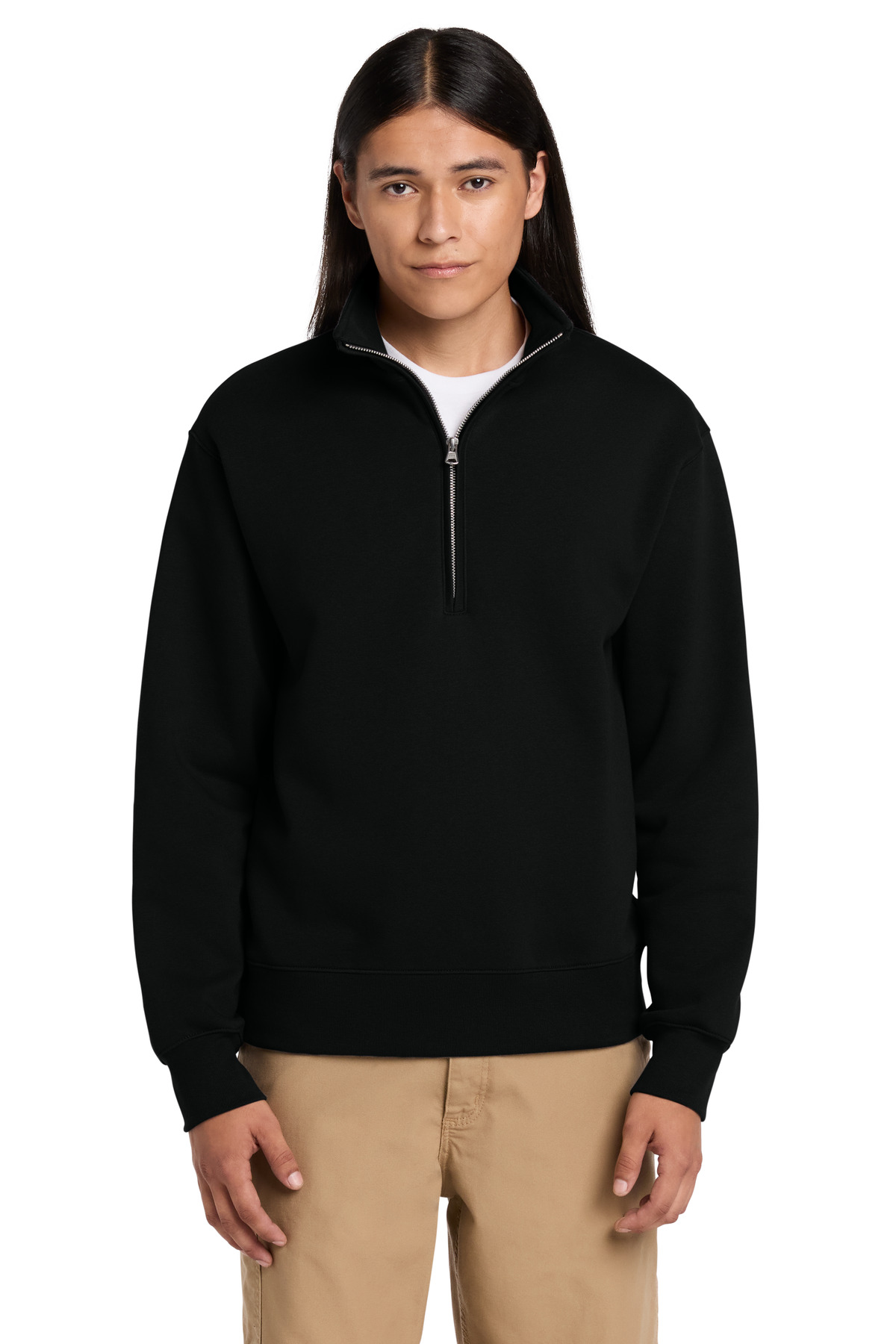 BELLA+CANVAS Unisex 10-Ounce Heavyweight 1/2-Zip Sweatshirt BC4740