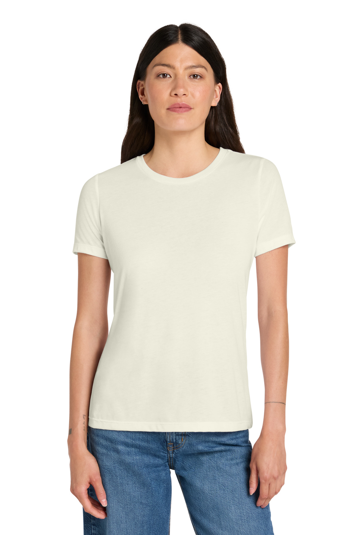 Bella + Canvas BELLA+CANVAS Women's Relaxed Triblend Tee BC6413 in Solid Natural Triblend
