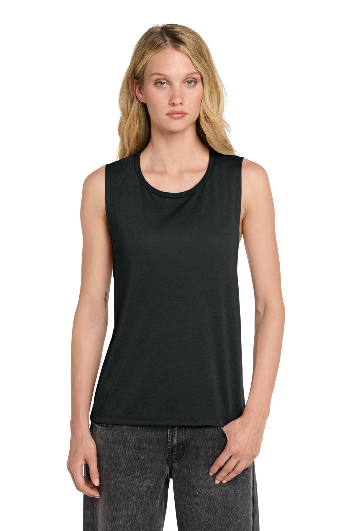 BELLA+CANVAS Women‘s Flowy Scoop Muscle Tank-Bella + Canvas