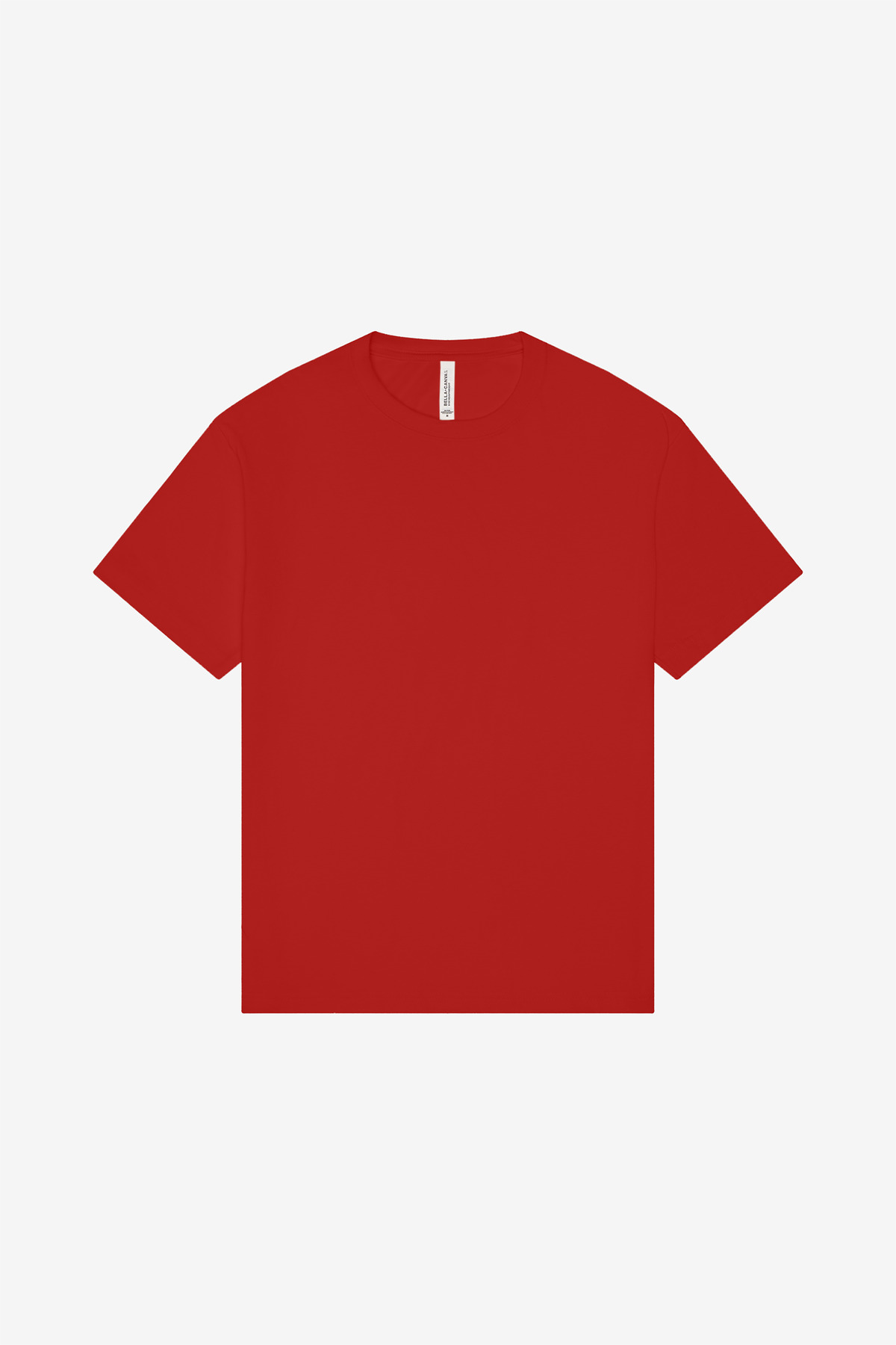 Bella + Canvas BELLA+CANVAS Unisex 6-Ounce Heavyweight Tee BC3010 in Red
