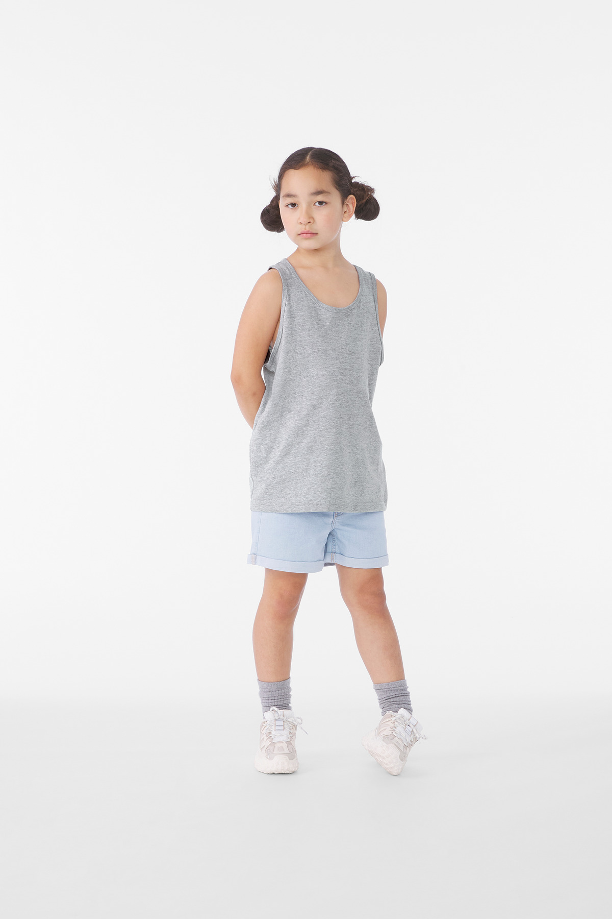 BELLA+CANVAS ®  Youth Heather CVC Tank