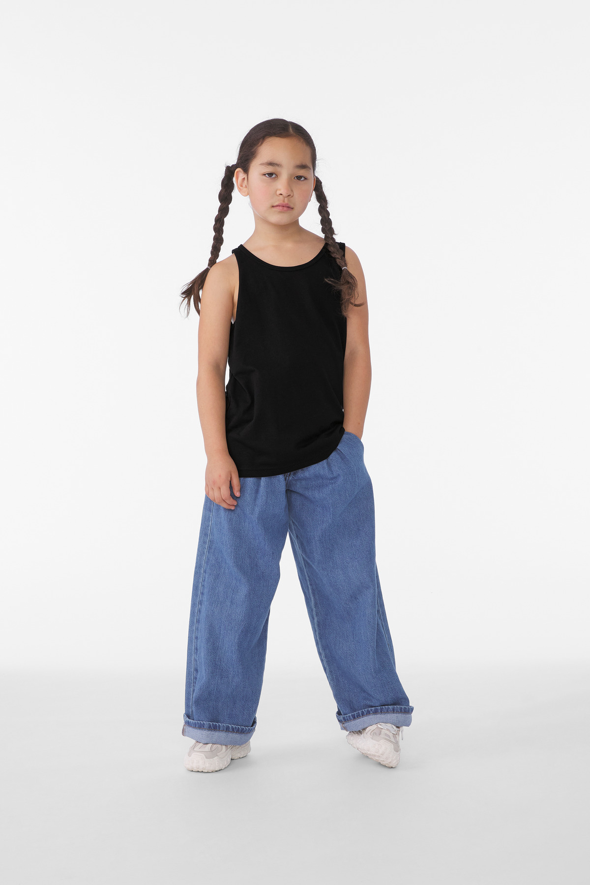 BELLA+CANVAS Youth Heather CVC Tank BC3480YCVC