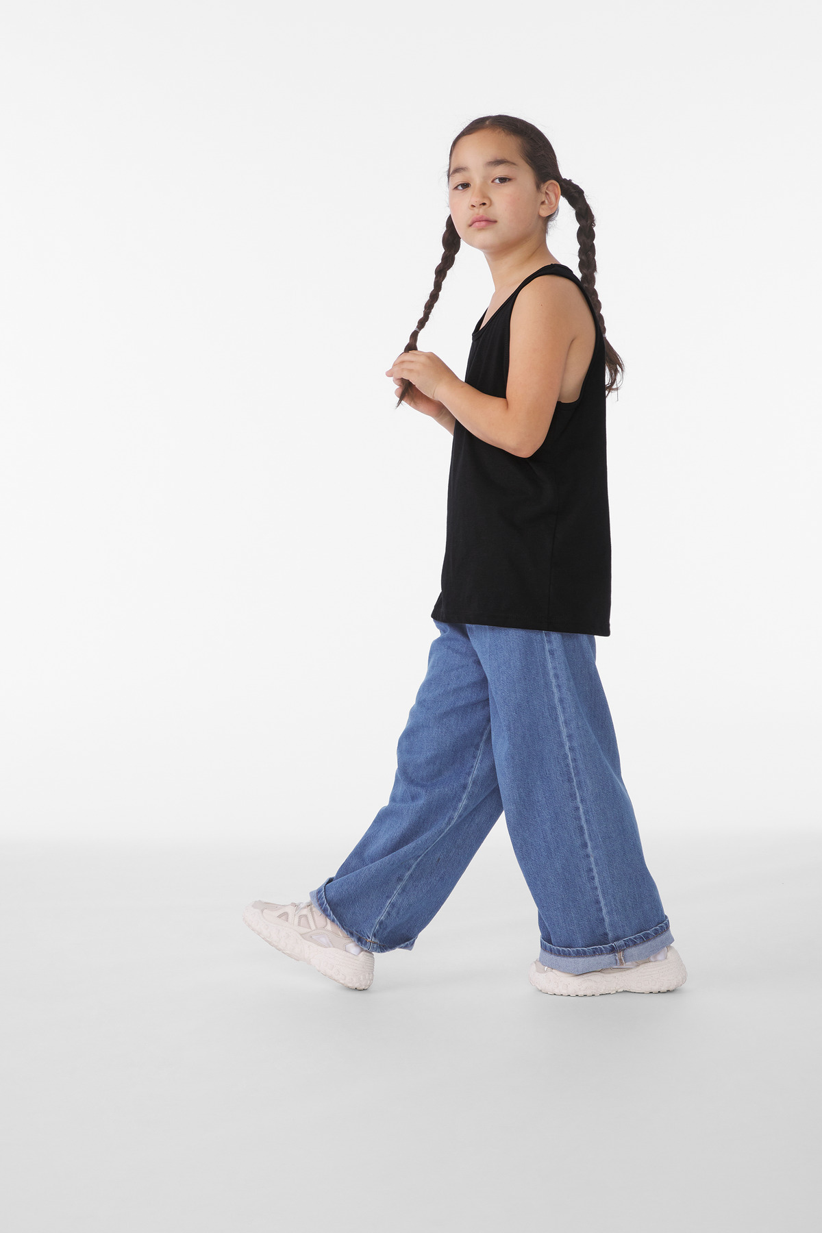 BELLA+CANVAS Youth Heather CVC Tank BC3480YCVC