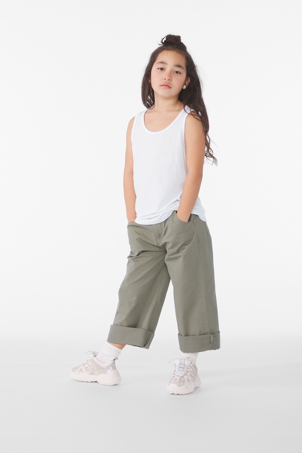 BELLA+CANVAS Youth Heather CVC Tank BC3480YCVC