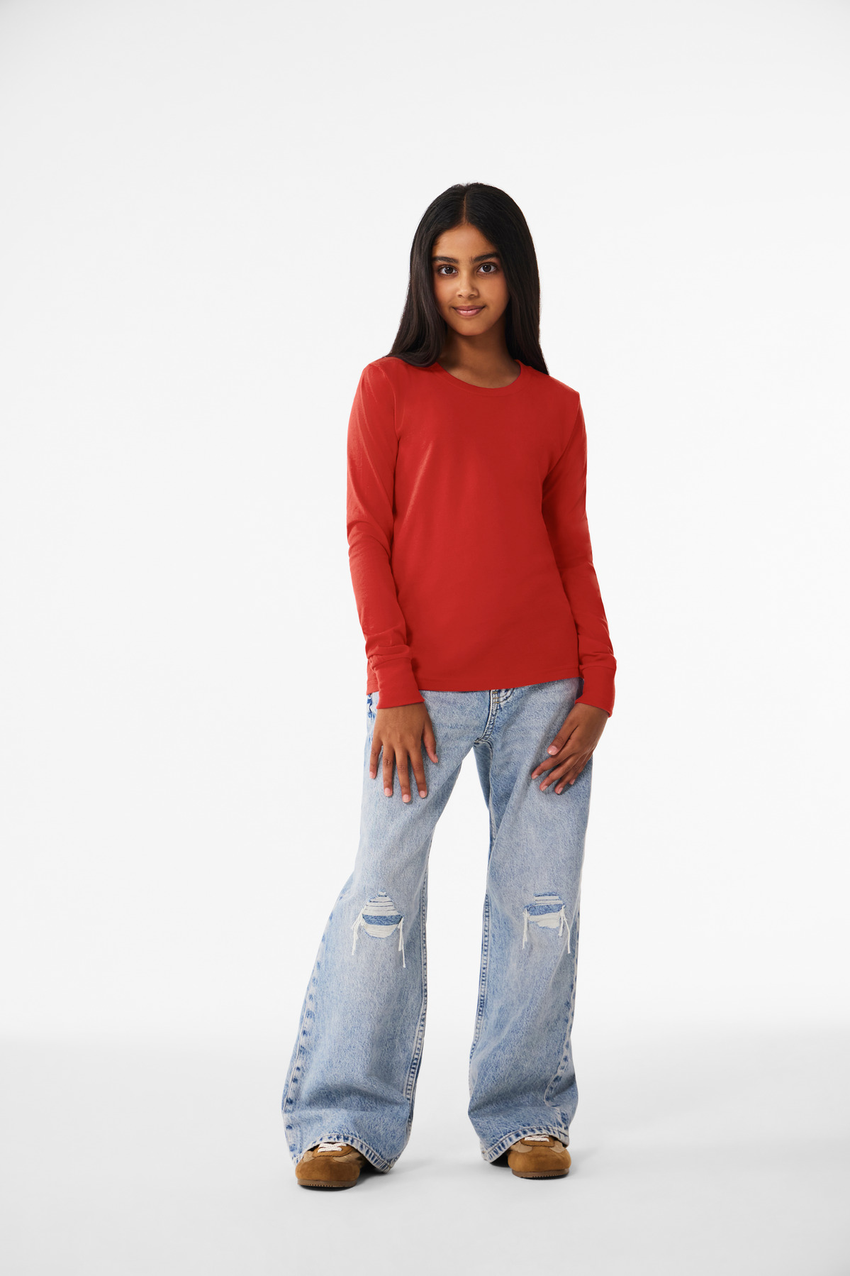 BELLA+CANVAS Youth Jersey Long Sleeve Tee BC3501Y