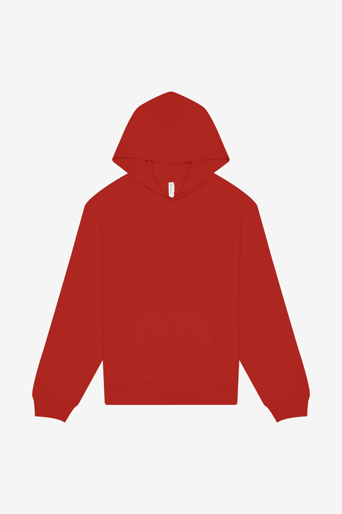 Bella + Canvas BELLA+CANVAS Unisex 10-Ounce Heavyweight Pullover Hoodie BC4719 in Red